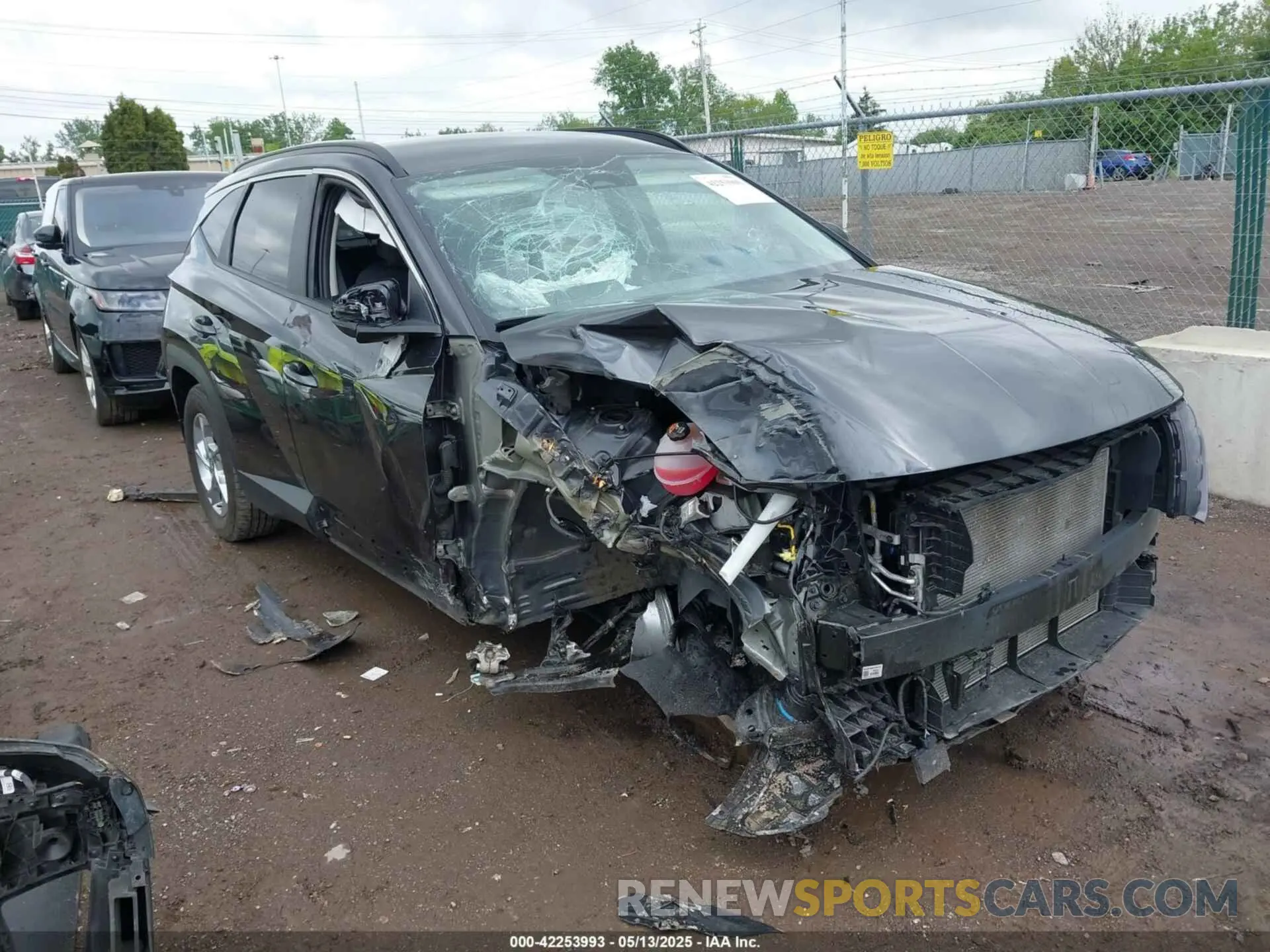 6 fotografías del automóvil dañado 5NMJBCAE1PH236340 HYUNDAI TUCSON 2023
