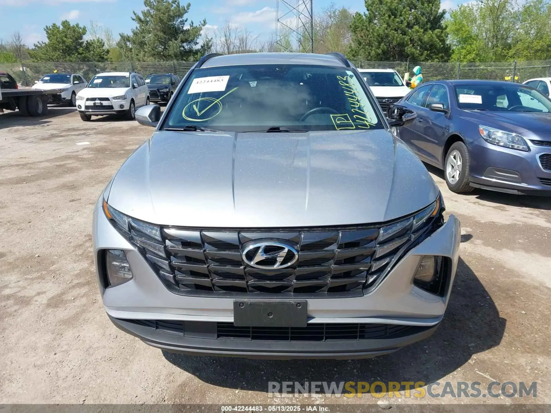 12 fotografías del automóvil dañado 5NMJBCAE1PH261268 HYUNDAI TUCSON 2023