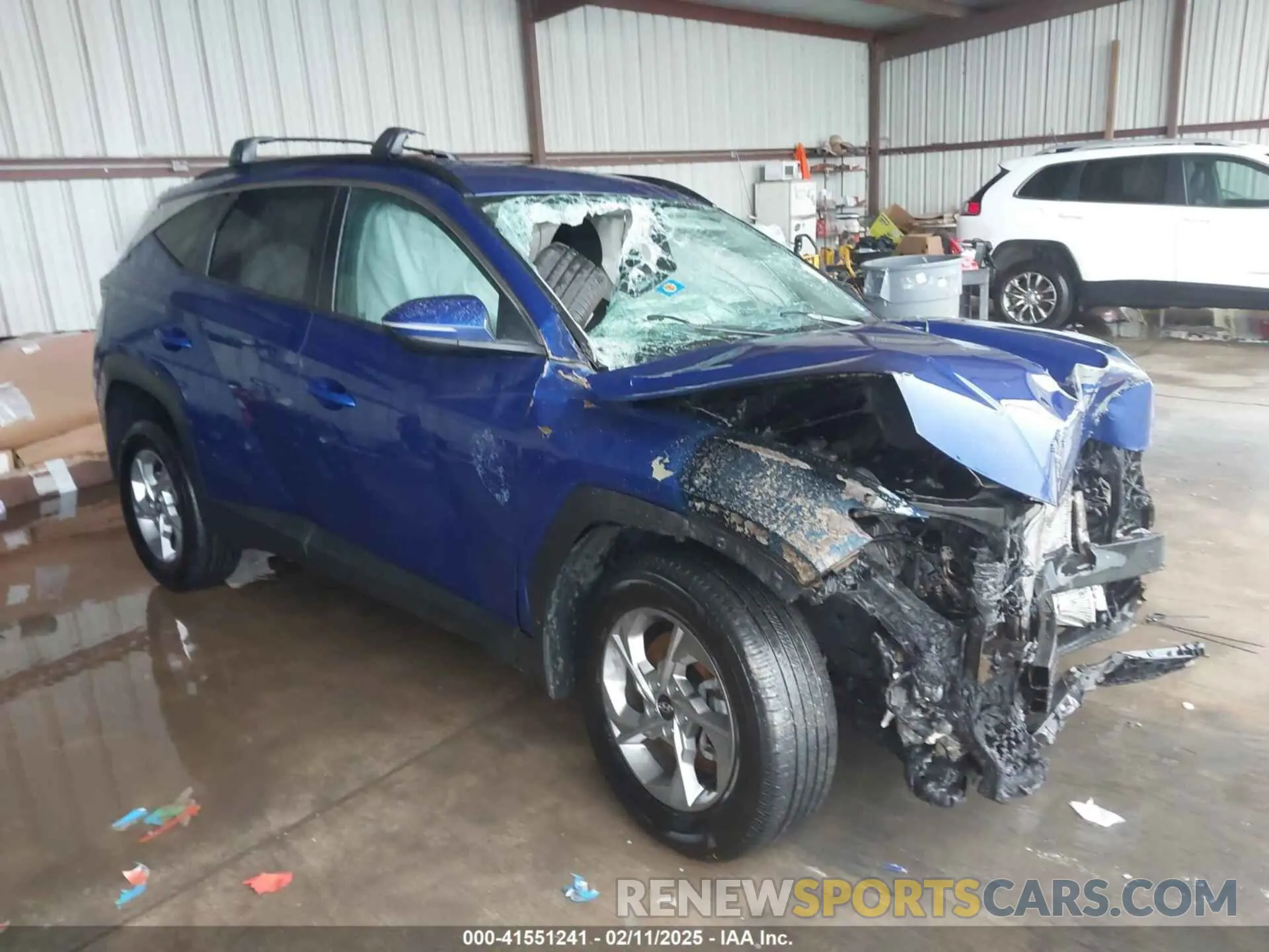 1 fotografías del automóvil dañado 5NMJBCAE1PH293069 HYUNDAI TUCSON 2023