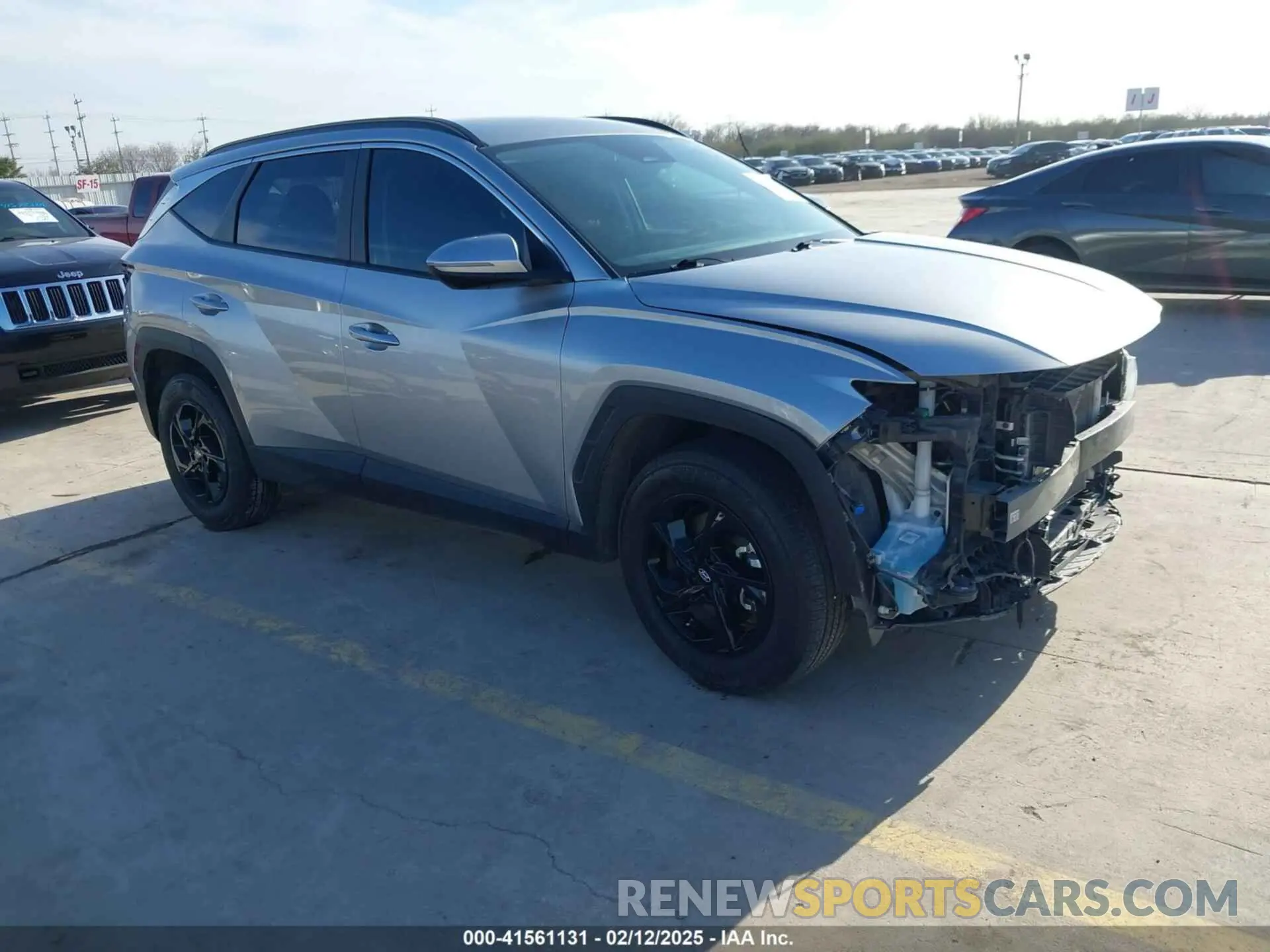 1 fotografías del automóvil dañado 5NMJBCAE2PH266771 HYUNDAI TUCSON 2023