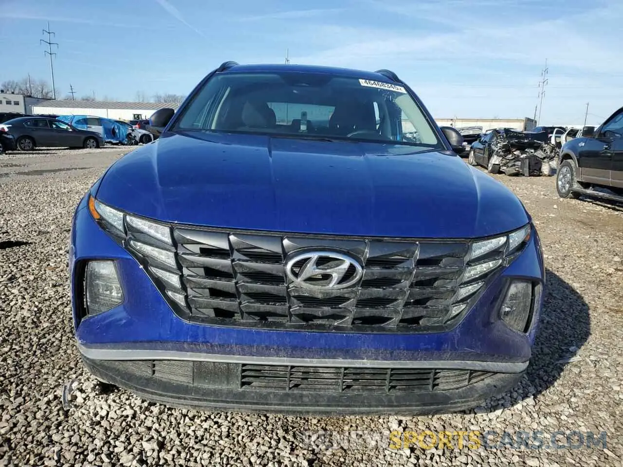 5 fotografías del automóvil dañado 5NMJBCAE2PH291041 HYUNDAI TUCSON 2023