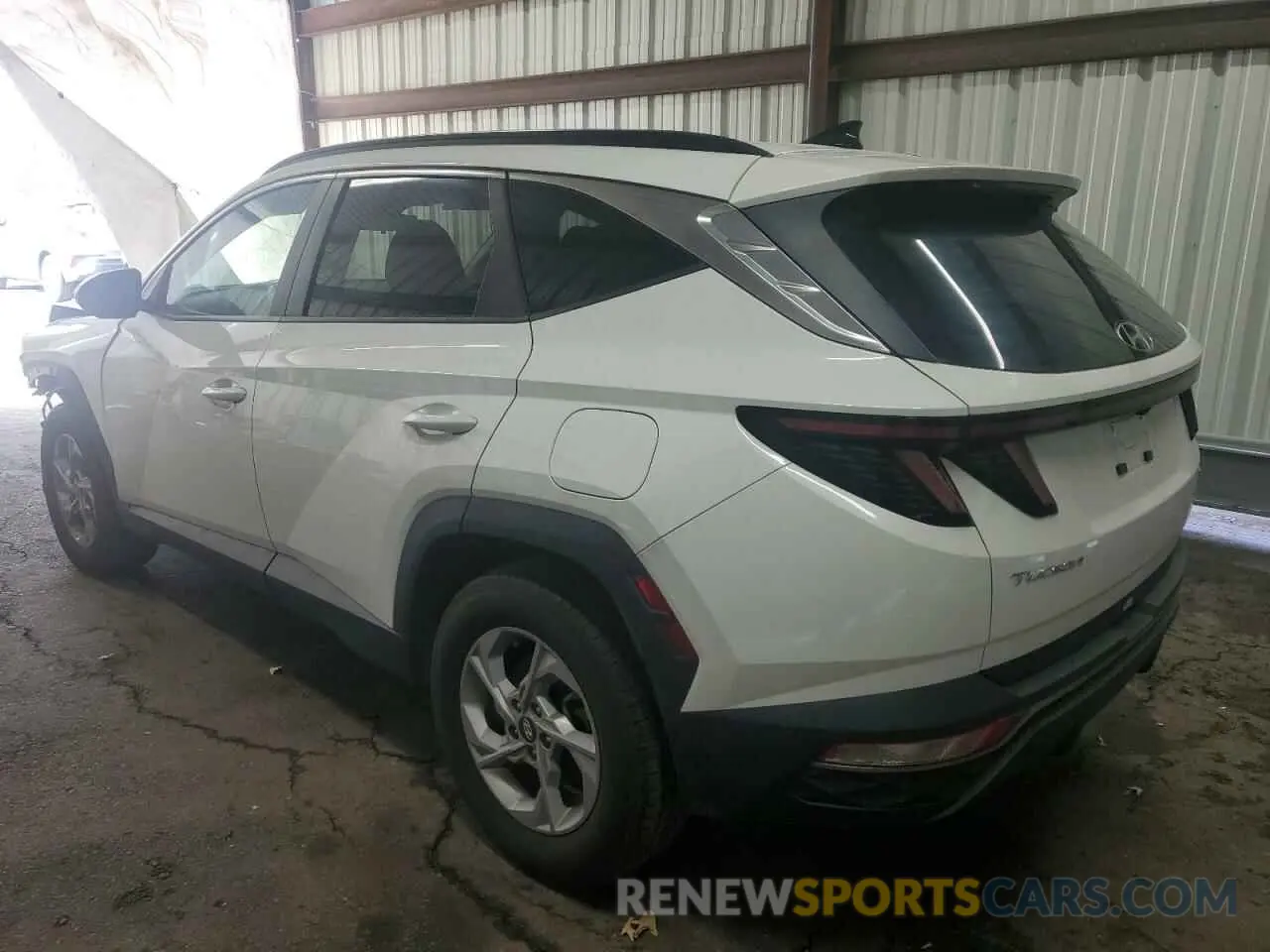 2 fotografías del automóvil dañado 5NMJBCAE3PH214307 HYUNDAI TUCSON 2023