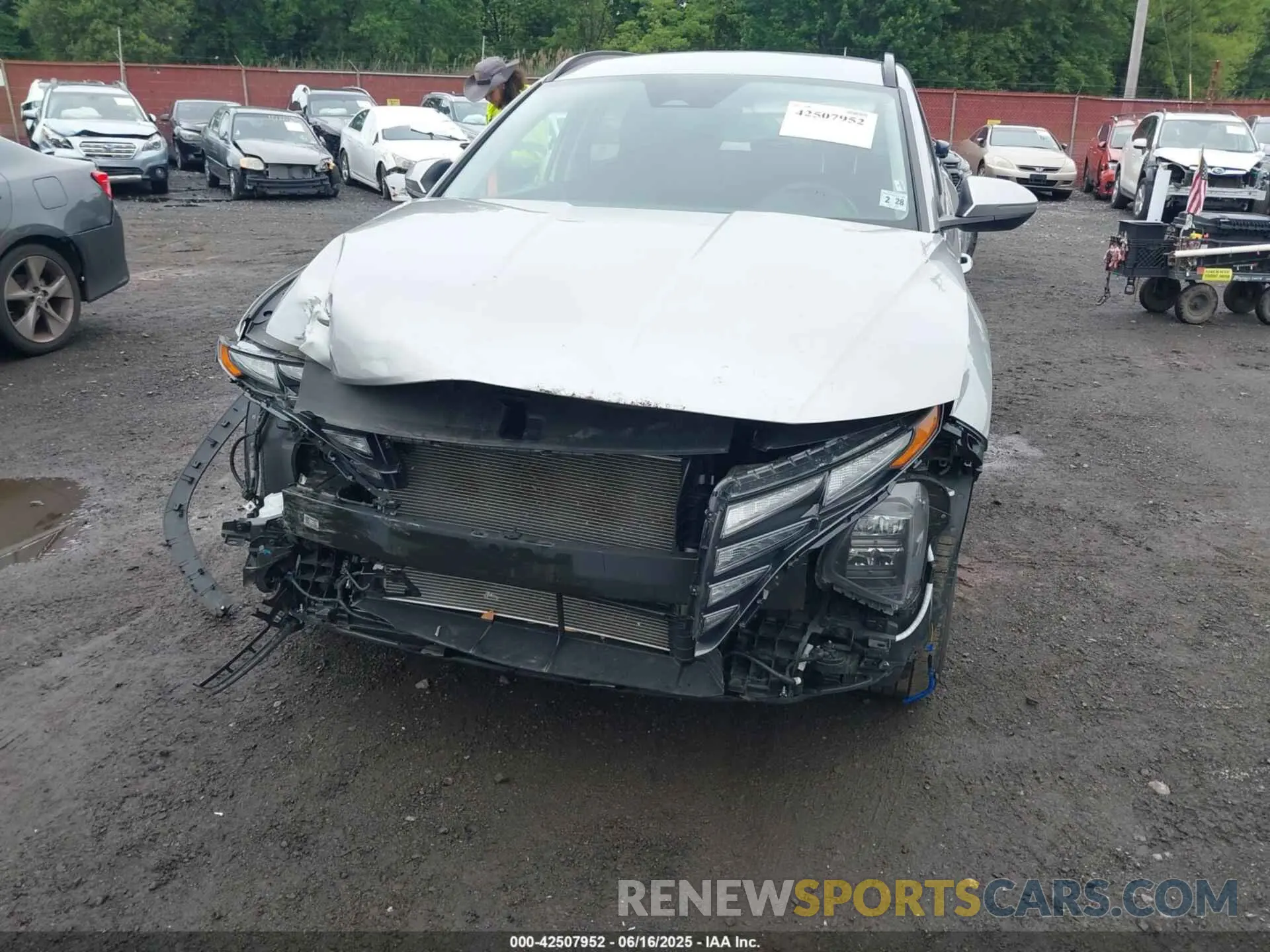 6 fotografías del automóvil dañado 5NMJBCAE3PH219653 HYUNDAI TUCSON 2023