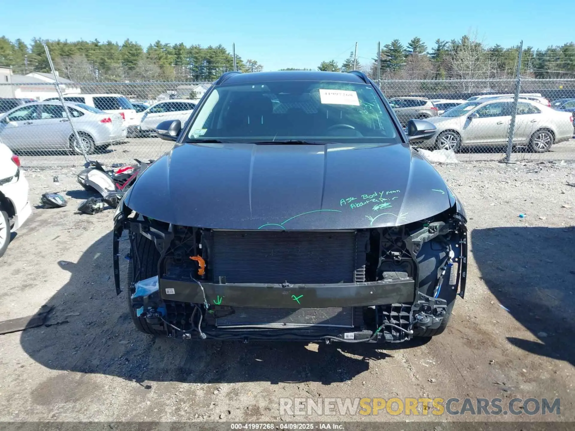 13 fotografías del automóvil dañado 5NMJBCAE3PH287676 HYUNDAI TUCSON 2023