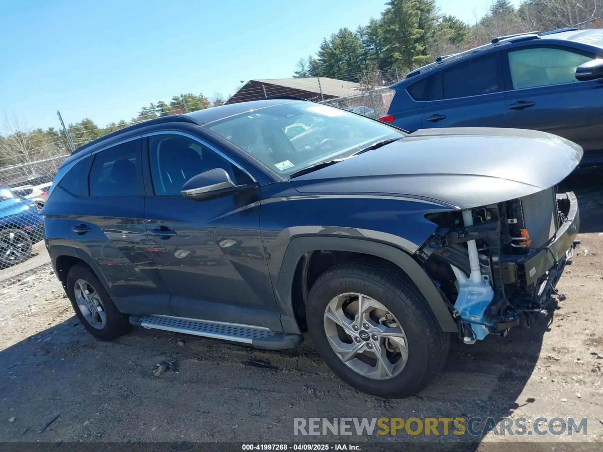 14 fotografías del automóvil dañado 5NMJBCAE3PH287676 HYUNDAI TUCSON 2023