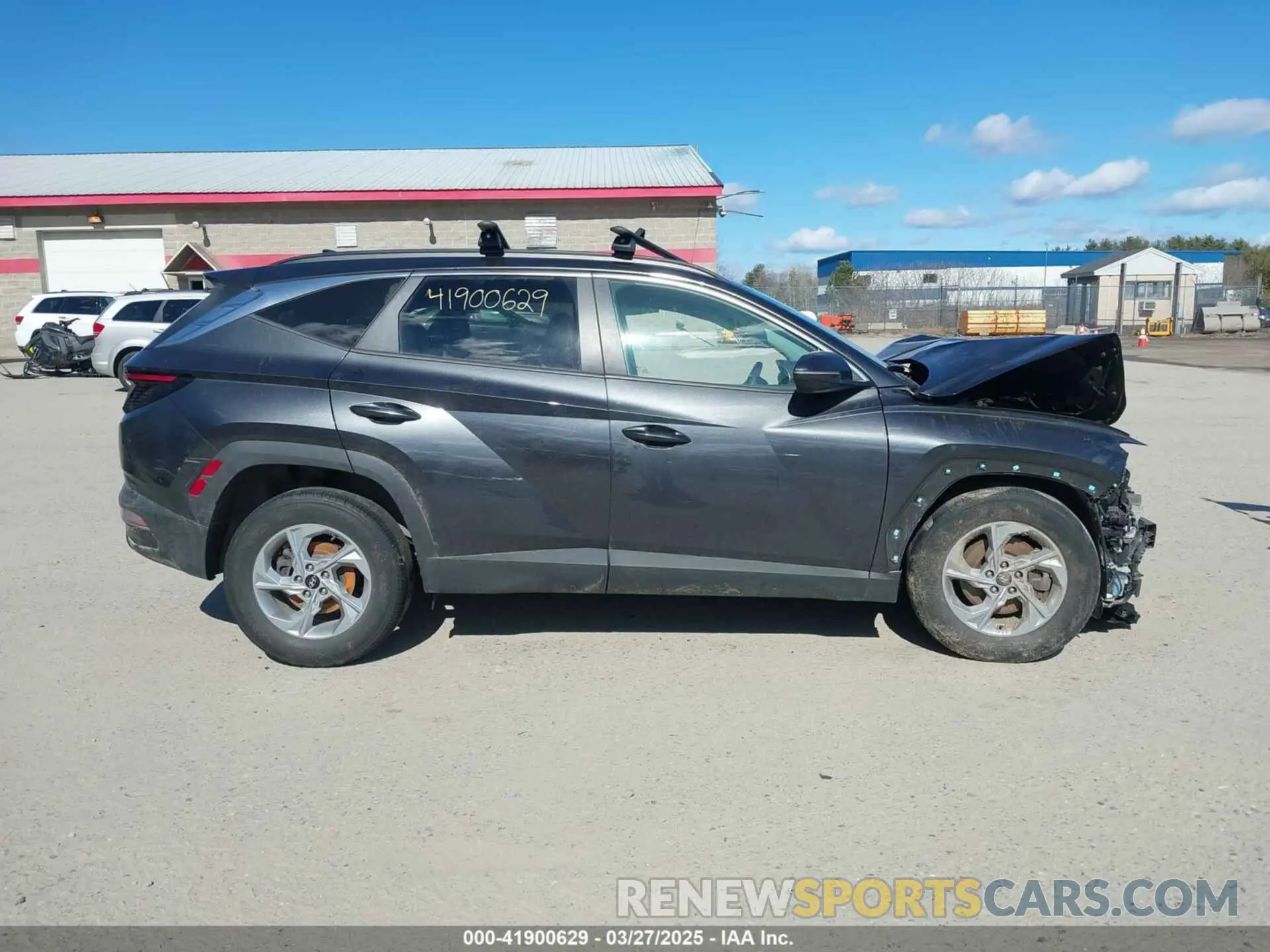 14 fotografías del automóvil dañado 5NMJBCAE4PH175176 HYUNDAI TUCSON 2023