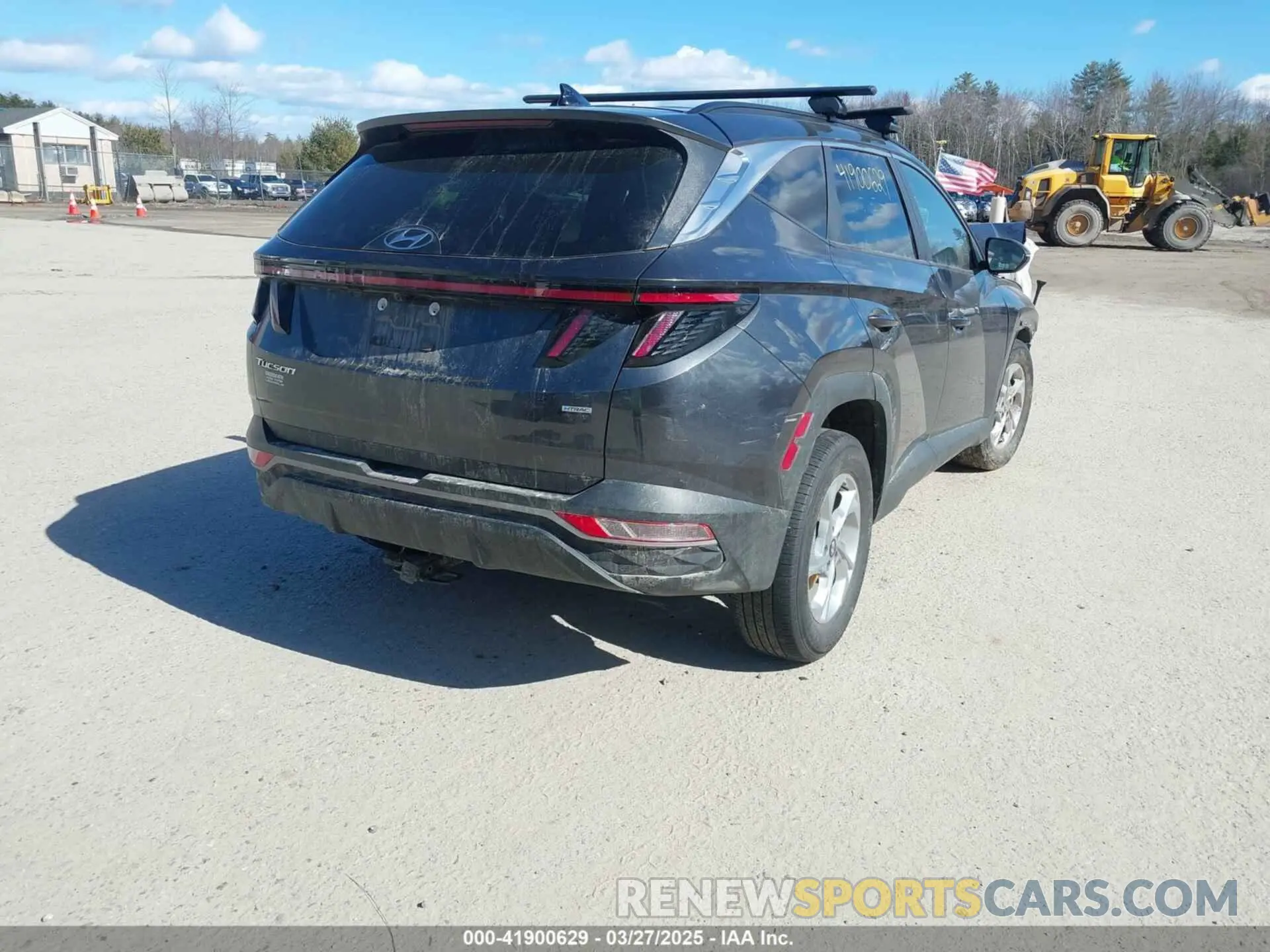 4 fotografías del automóvil dañado 5NMJBCAE4PH175176 HYUNDAI TUCSON 2023