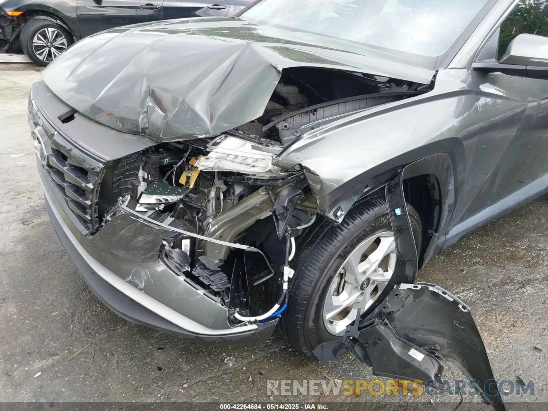 6 fotografías del automóvil dañado 5NMJBCAE4PH238244 HYUNDAI TUCSON 2023