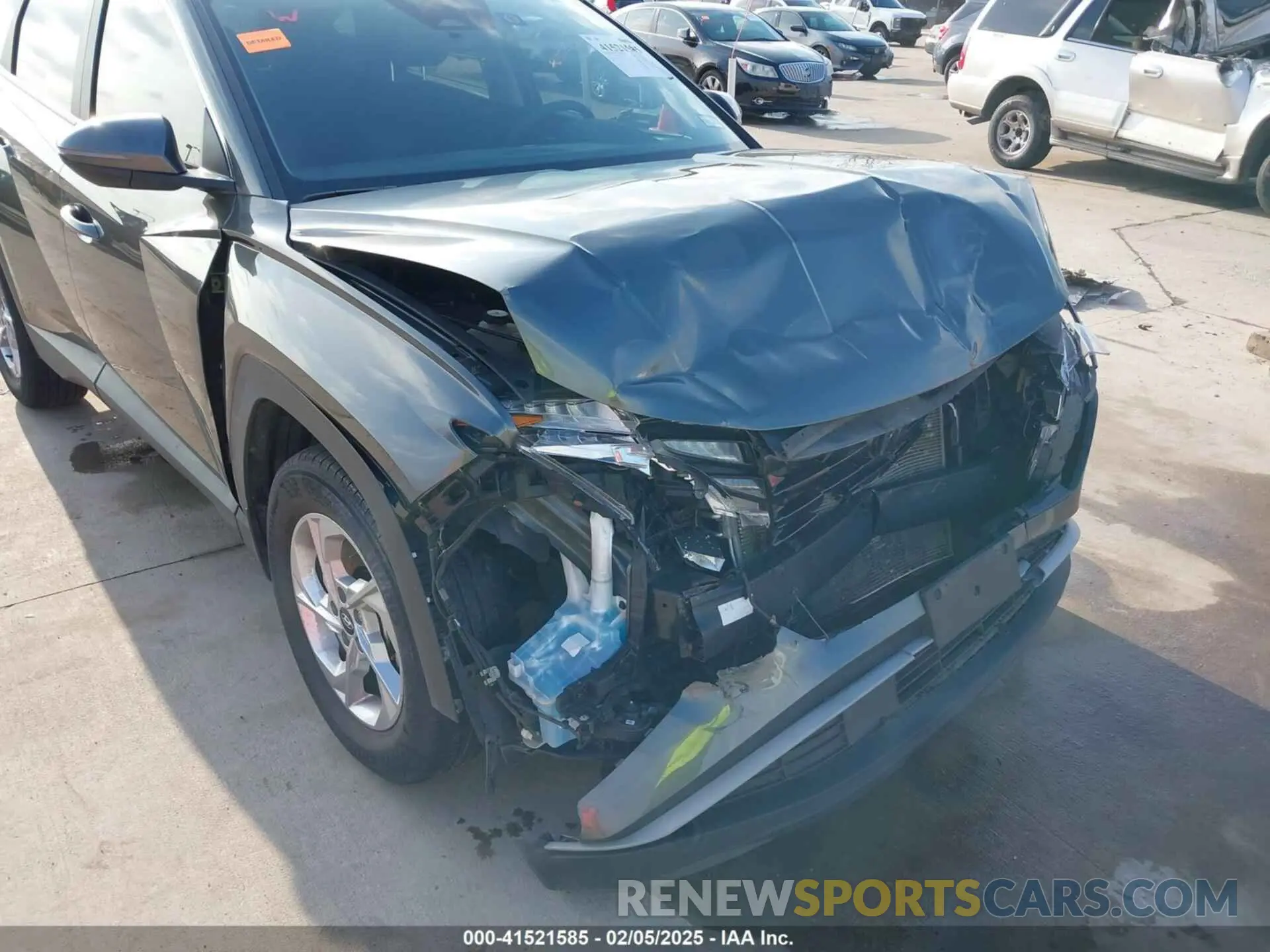 6 fotografías del automóvil dañado 5NMJBCAE5PH173078 HYUNDAI TUCSON 2023