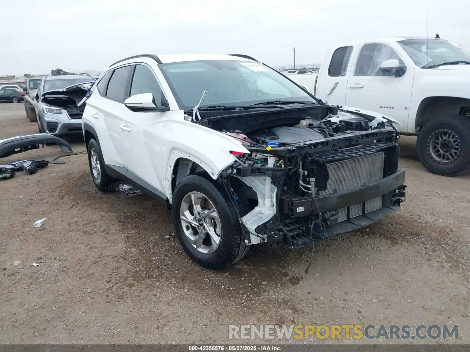 1 fotografías del automóvil dañado 5NMJBCAE5PH188678 HYUNDAI TUCSON 2023