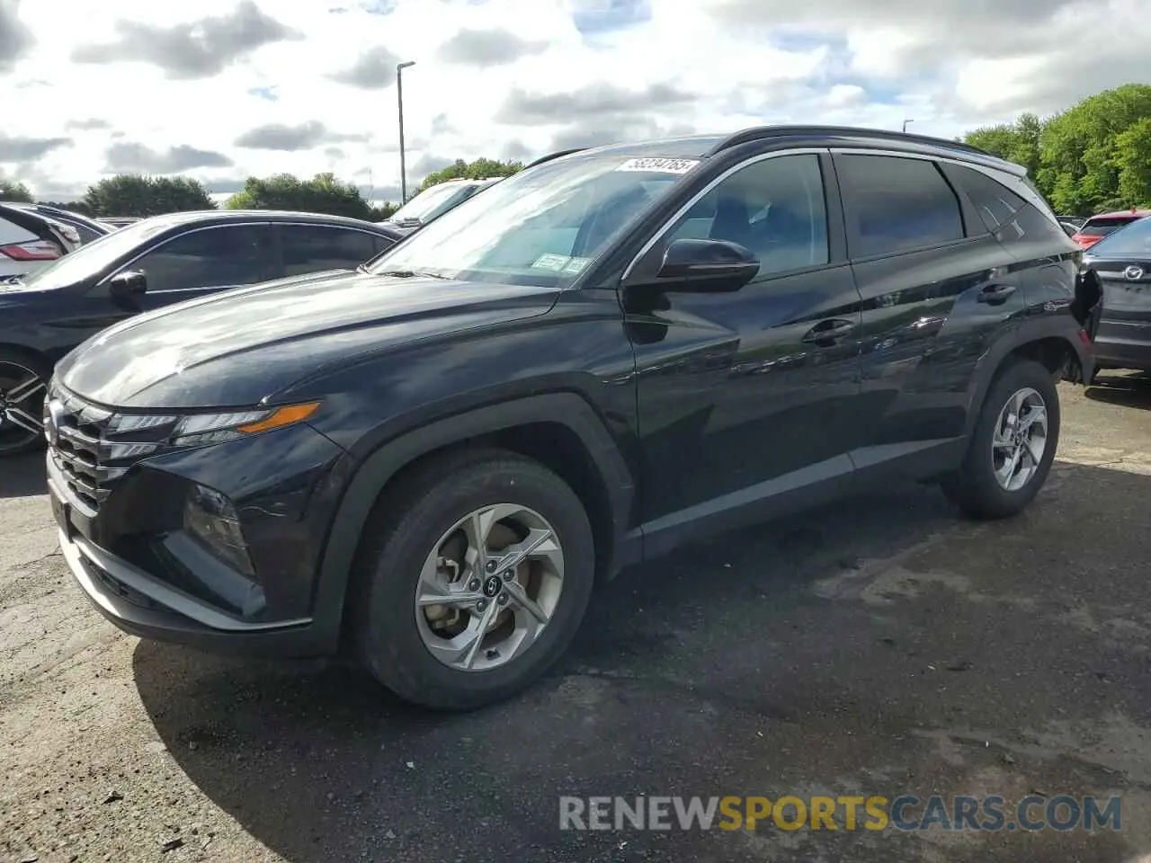 1 fotografías del automóvil dañado 5NMJBCAE5PH232002 HYUNDAI TUCSON 2023