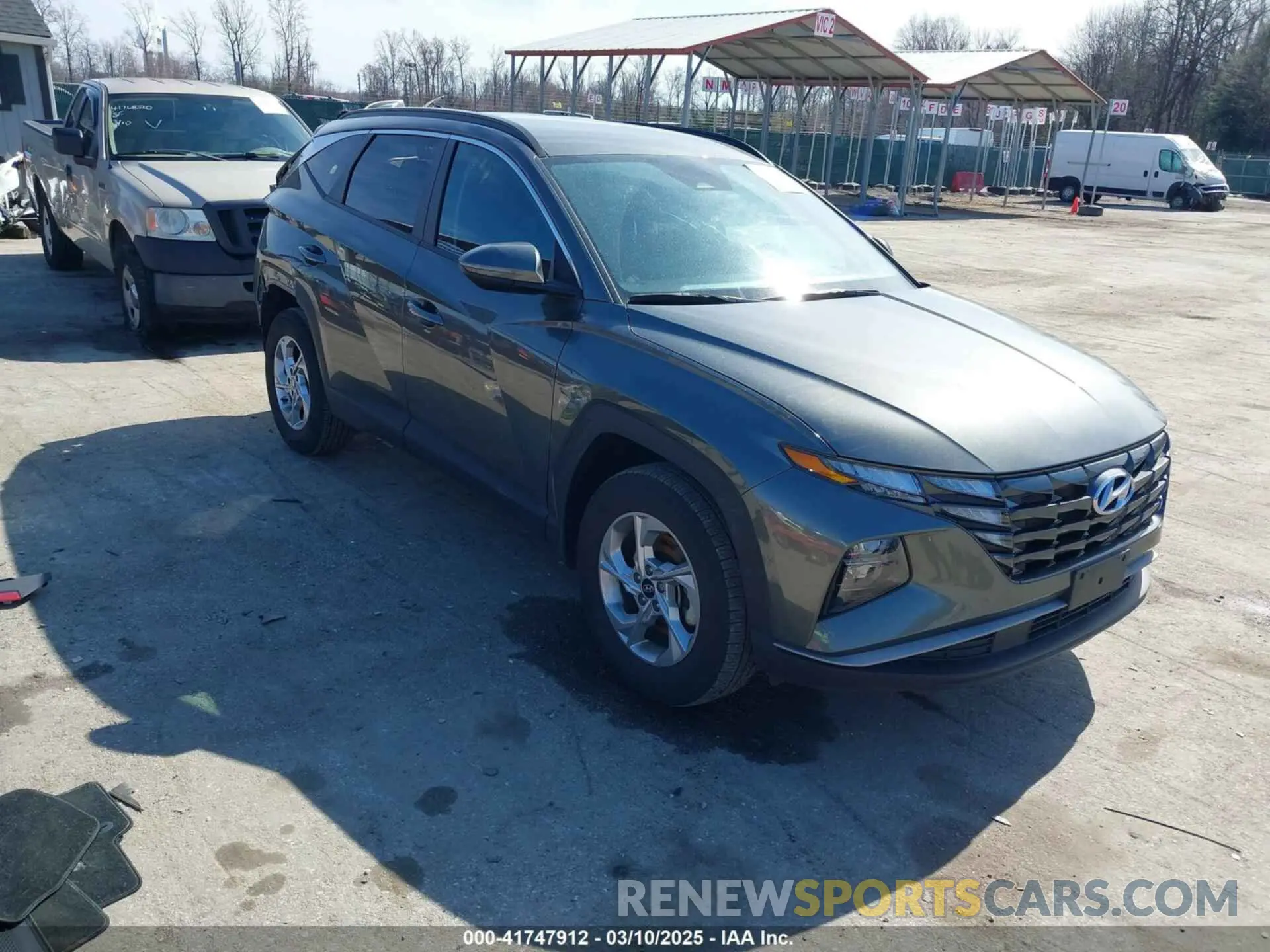 1 fotografías del automóvil dañado 5NMJBCAE5PH237670 HYUNDAI TUCSON 2023