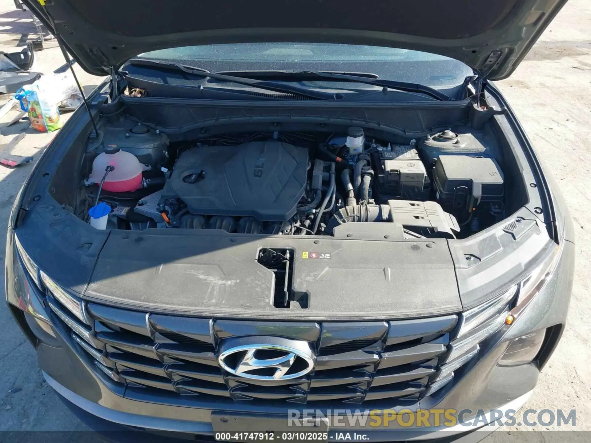 10 fotografías del automóvil dañado 5NMJBCAE5PH237670 HYUNDAI TUCSON 2023