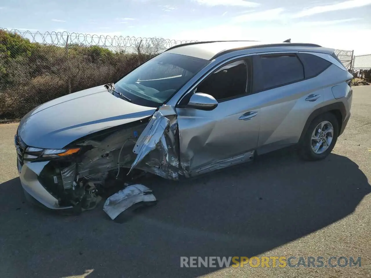 1 fotografías del automóvil dañado 5NMJBCAE6PH186194 HYUNDAI TUCSON 2023