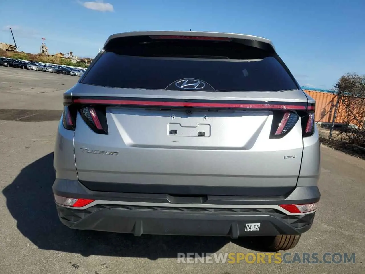 6 fotografías del automóvil dañado 5NMJBCAE6PH186194 HYUNDAI TUCSON 2023