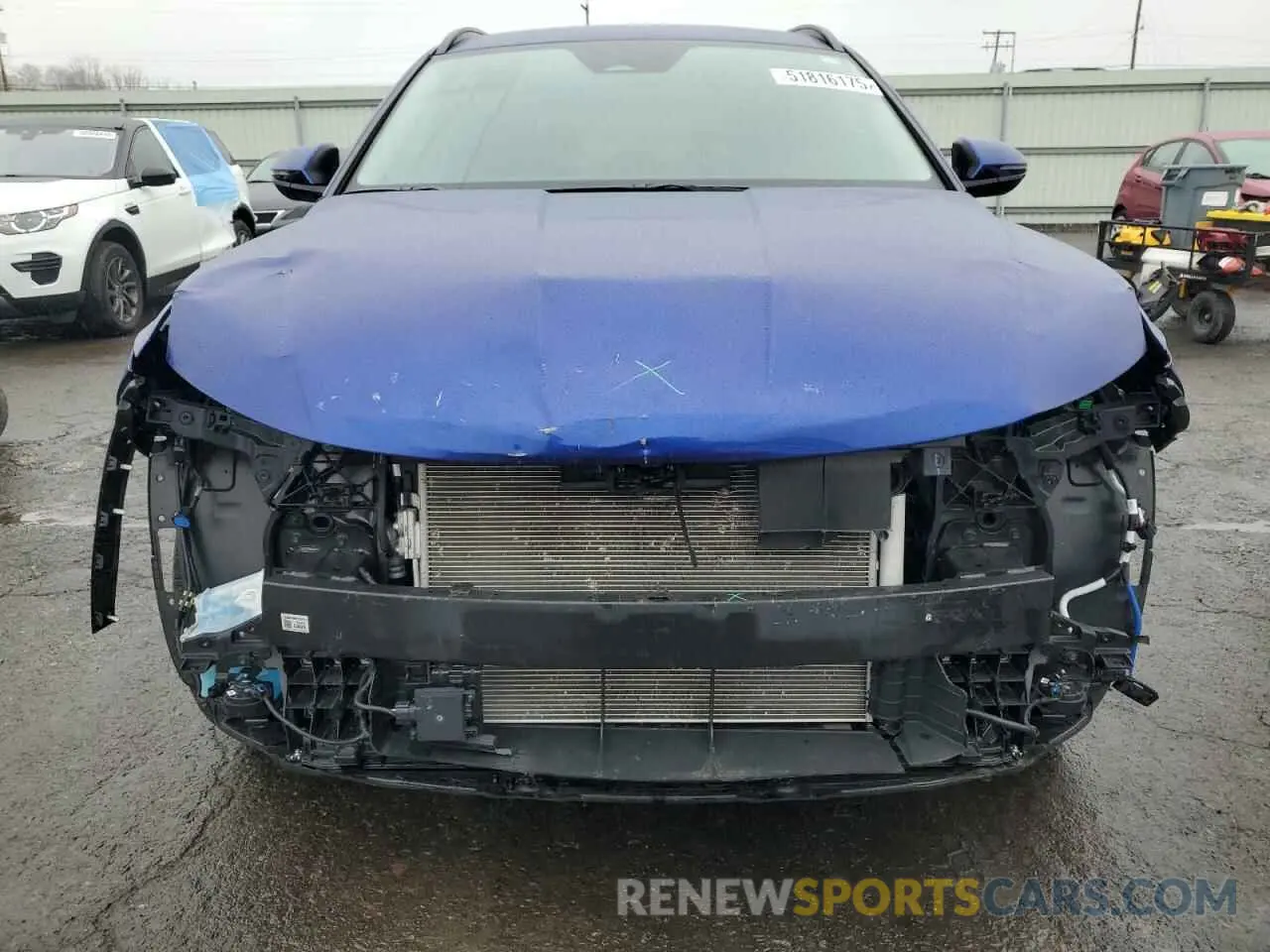 5 fotografías del automóvil dañado 5NMJBCAE6PH285713 HYUNDAI TUCSON 2023