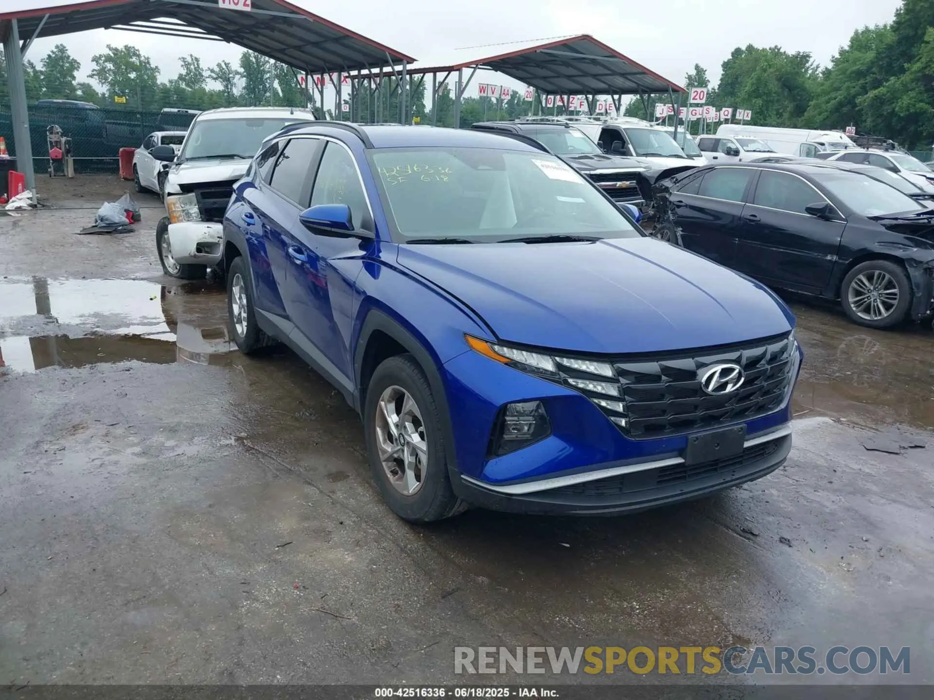 1 fotografías del automóvil dañado 5NMJBCAE7PH168075 HYUNDAI TUCSON 2023