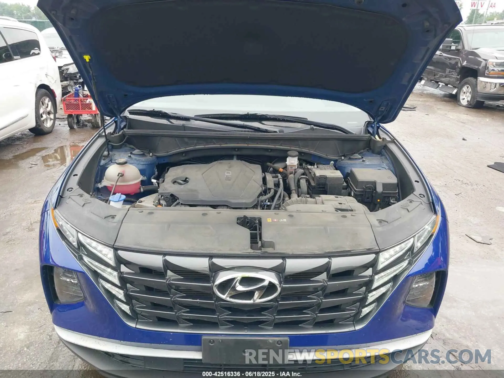 10 fotografías del automóvil dañado 5NMJBCAE7PH168075 HYUNDAI TUCSON 2023