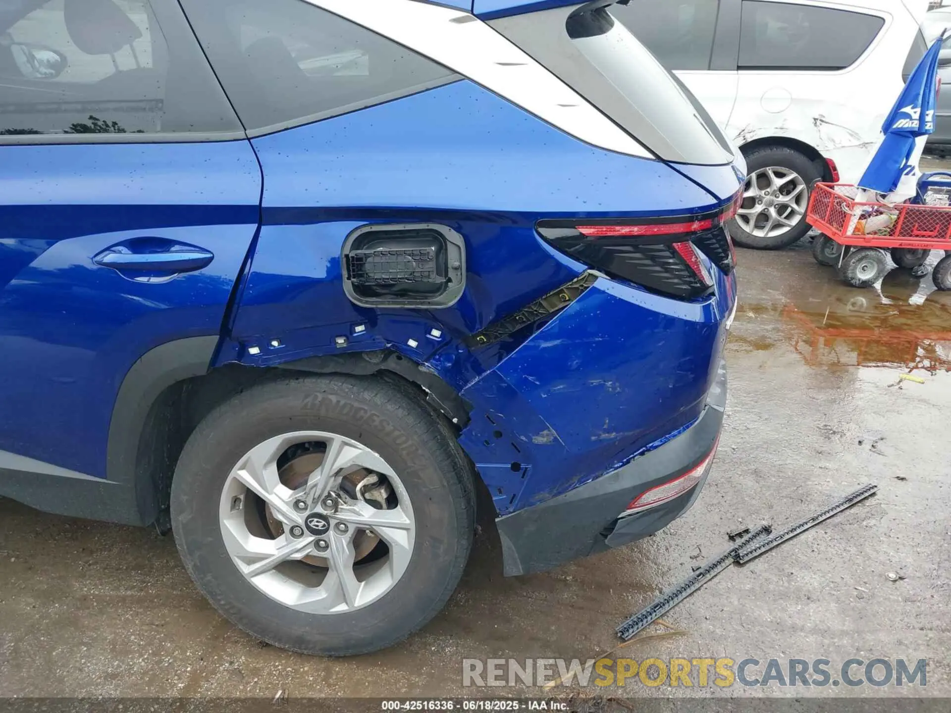 6 fotografías del automóvil dañado 5NMJBCAE7PH168075 HYUNDAI TUCSON 2023