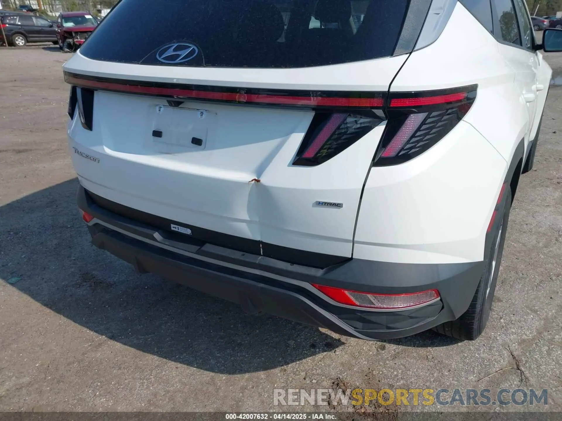 6 fotografías del automóvil dañado 5NMJBCAE7PH217517 HYUNDAI TUCSON 2023
