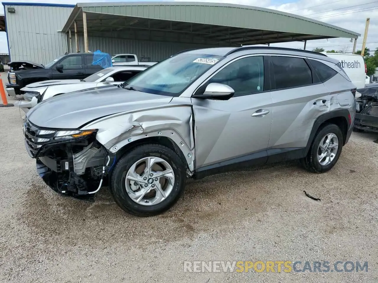 1 fotografías del automóvil dañado 5NMJBCAE8PH216117 HYUNDAI TUCSON 2023