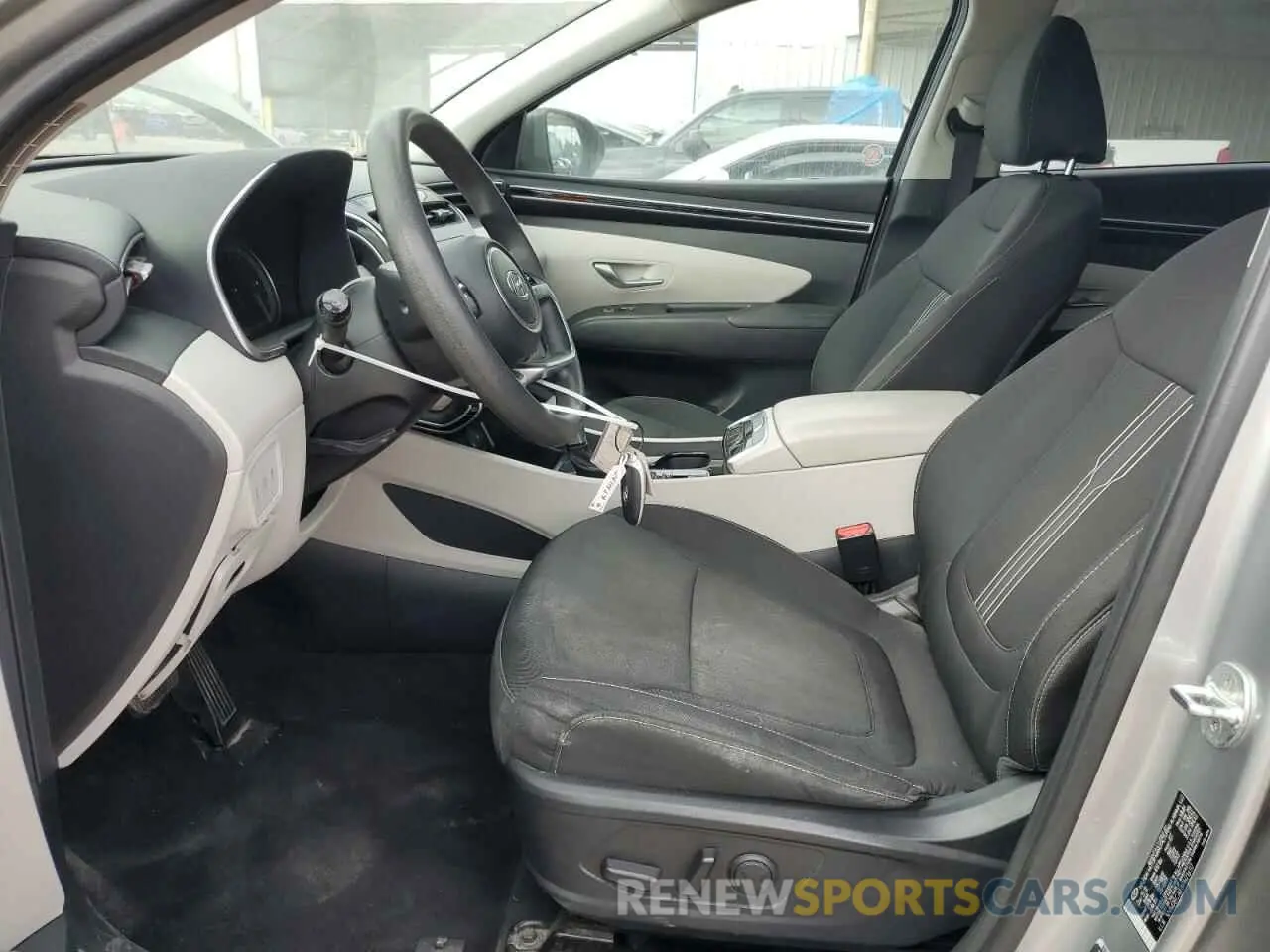 7 fotografías del automóvil dañado 5NMJBCAE8PH216117 HYUNDAI TUCSON 2023