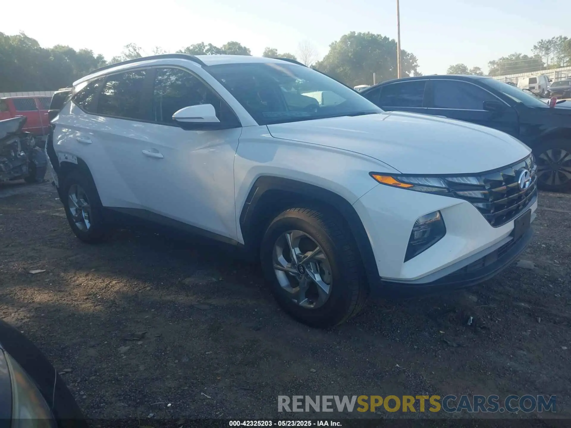 1 fotografías del automóvil dañado 5NMJBCAE8PH262255 HYUNDAI TUCSON 2023