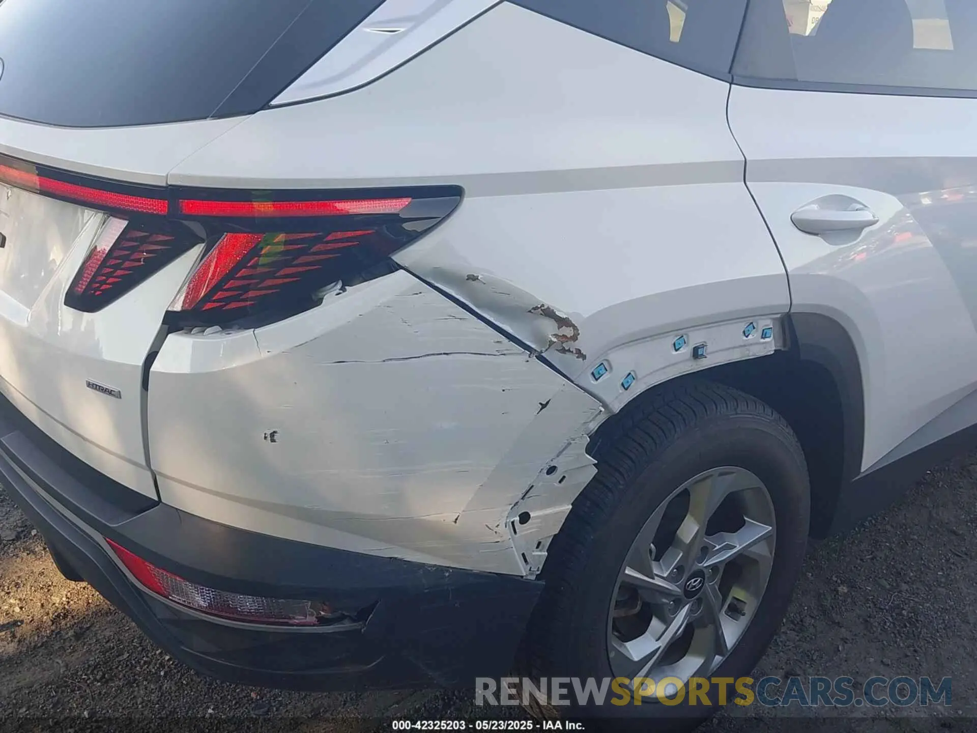 6 fotografías del automóvil dañado 5NMJBCAE8PH262255 HYUNDAI TUCSON 2023