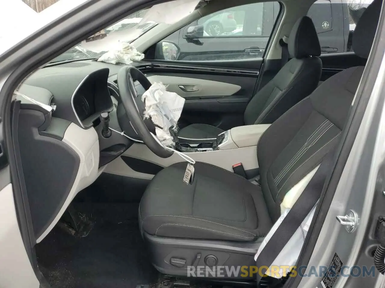 7 fotografías del automóvil dañado 5NMJBCAE8PH293506 HYUNDAI TUCSON 2023