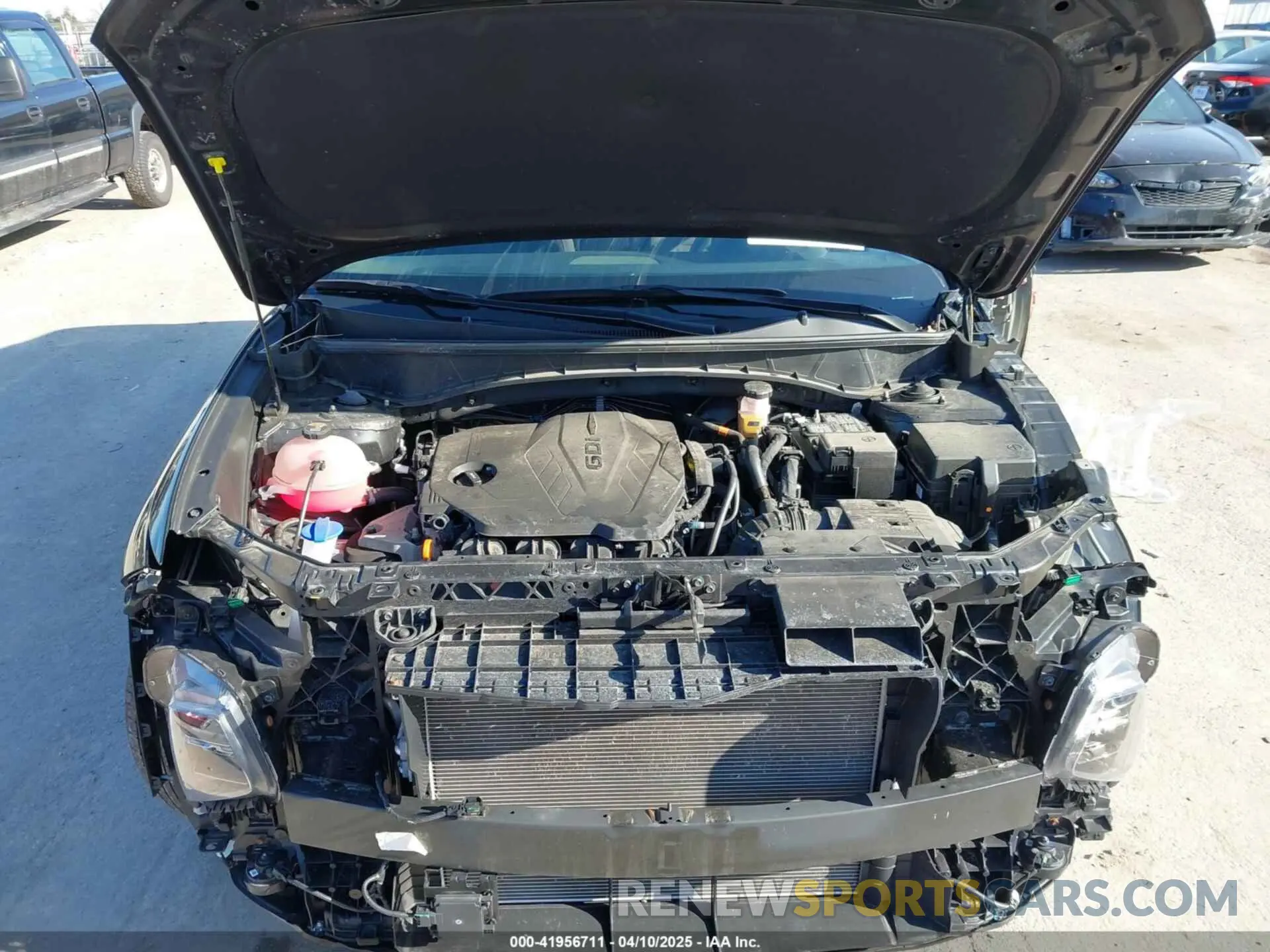 10 fotografías del automóvil dañado 5NMJBCAE9PH181684 HYUNDAI TUCSON 2023