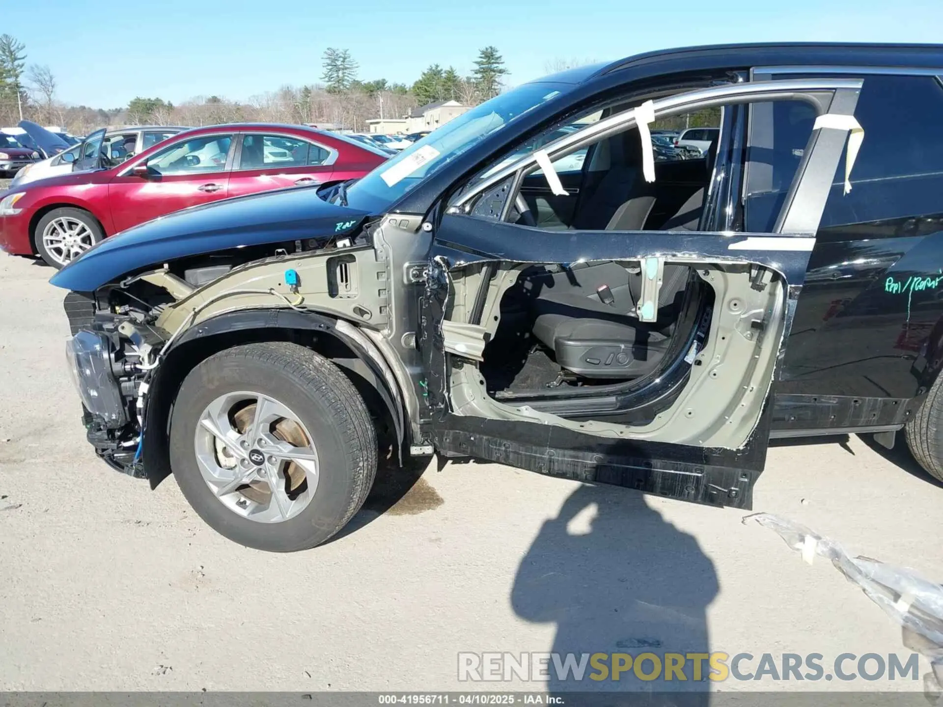 6 fotografías del automóvil dañado 5NMJBCAE9PH181684 HYUNDAI TUCSON 2023