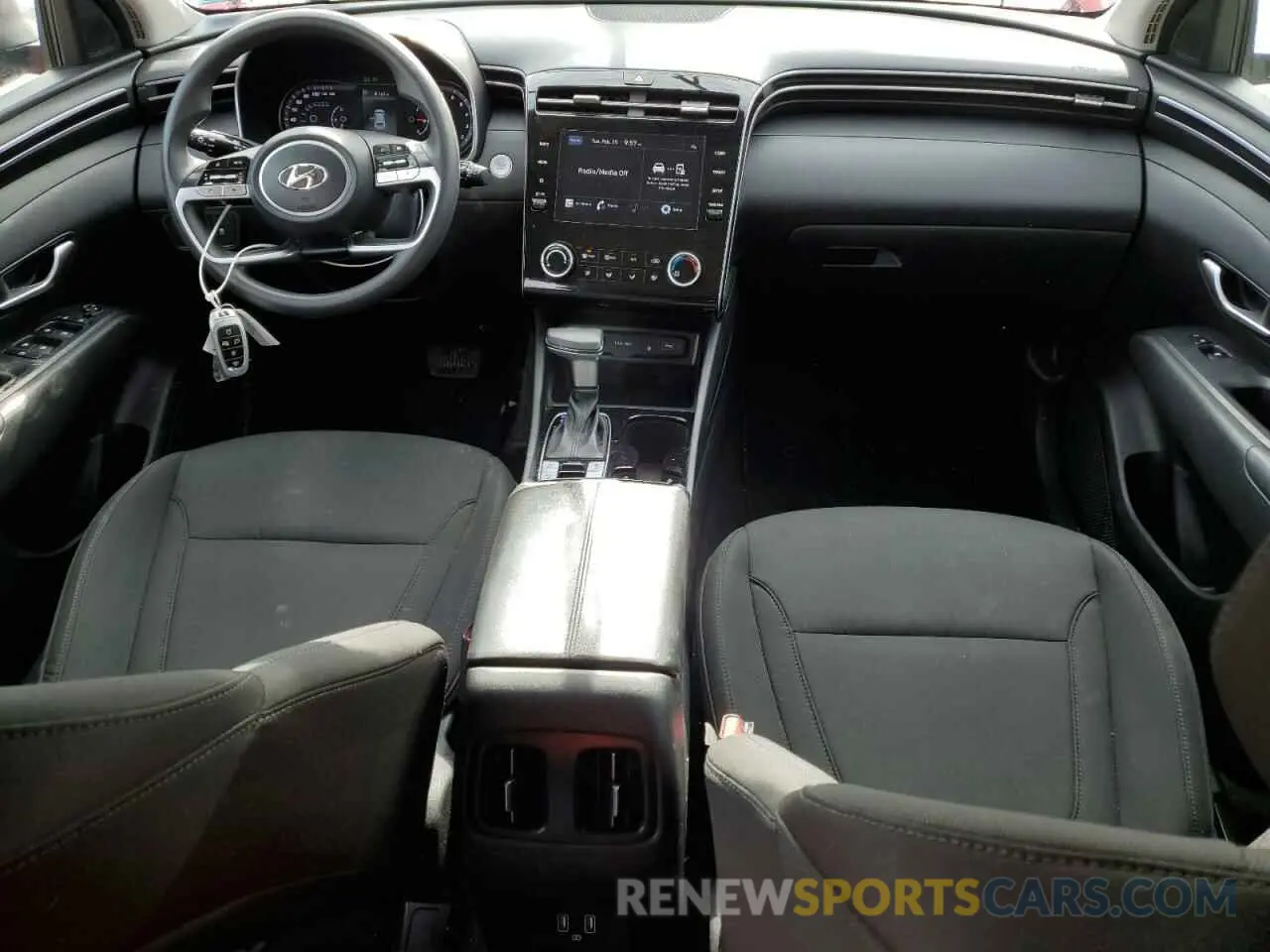 8 fotografías del automóvil dañado 5NMJBCAE9PH258912 HYUNDAI TUCSON 2023