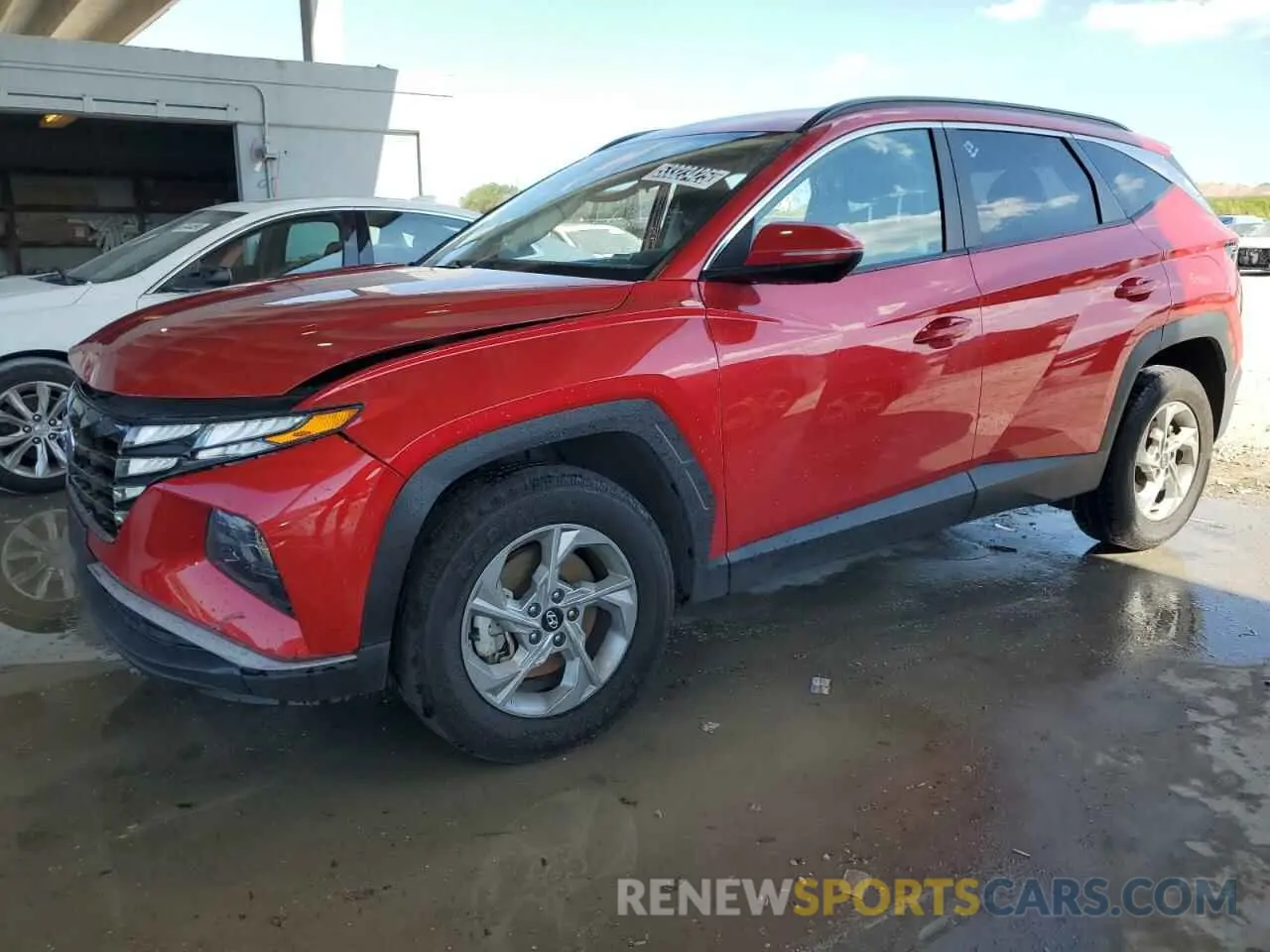 1 fotografías del automóvil dañado 5NMJBCAEXPH190037 HYUNDAI TUCSON 2023