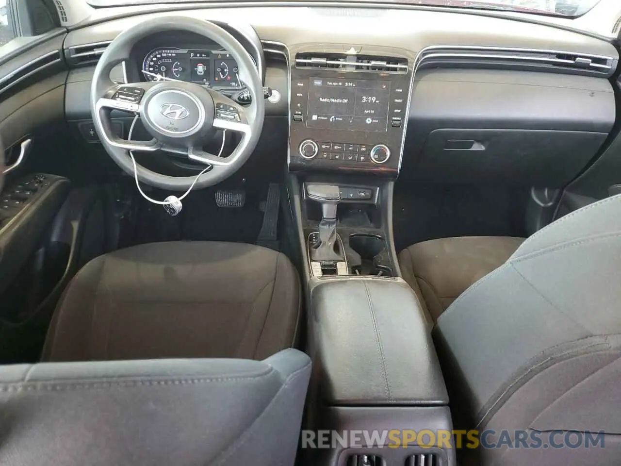 8 fotografías del automóvil dañado 5NMJBCAEXPH190037 HYUNDAI TUCSON 2023