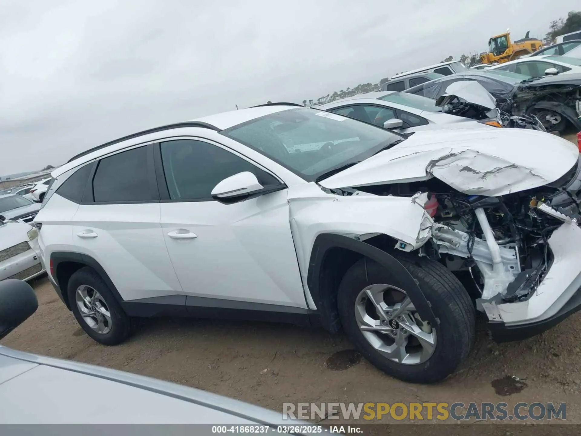13 fotografías del automóvil dañado 5NMJBCAEXPH289036 HYUNDAI TUCSON 2023