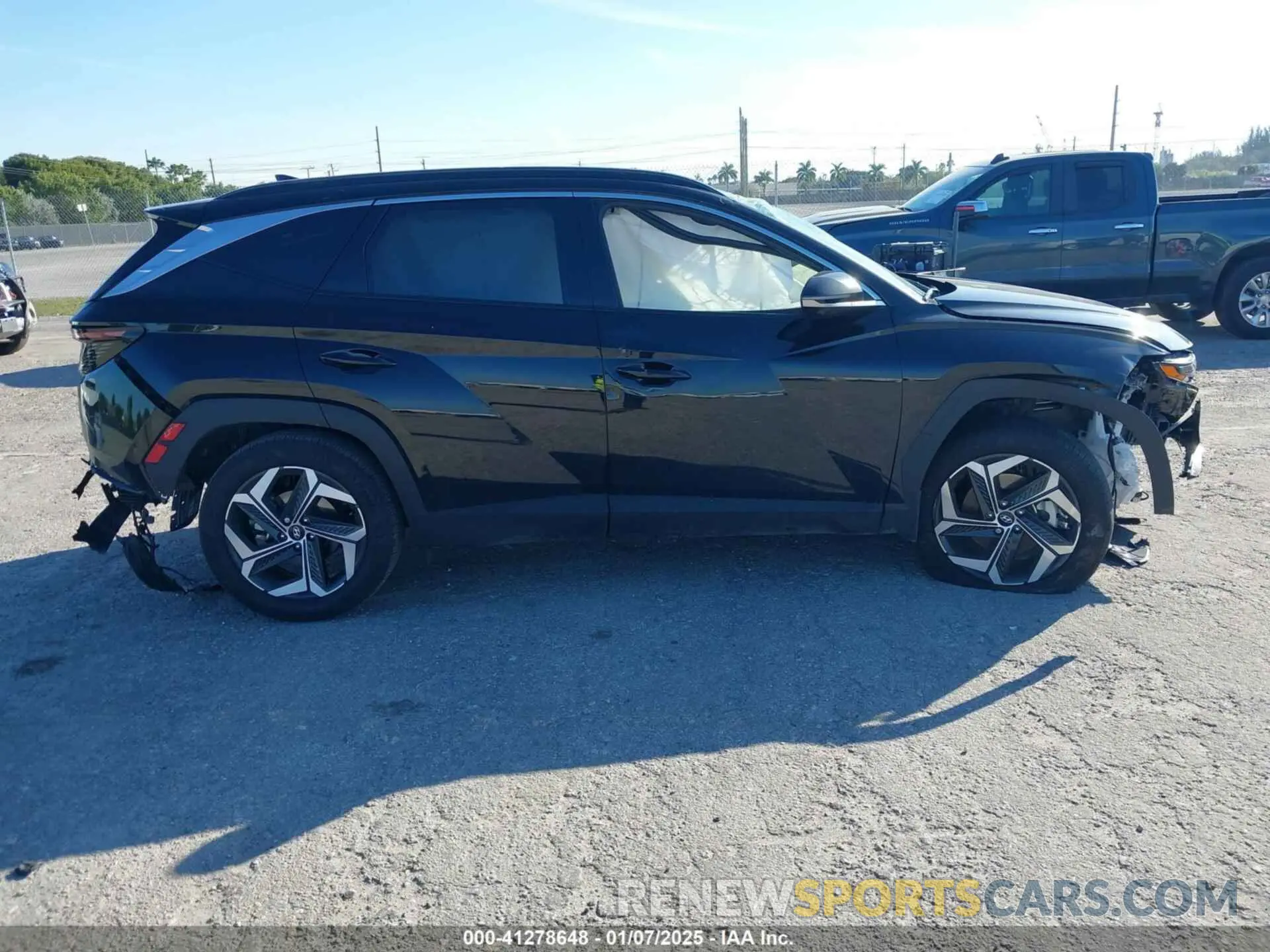 14 fotografías del automóvil dañado 5NMJE3AE2PH284372 HYUNDAI TUCSON 2023