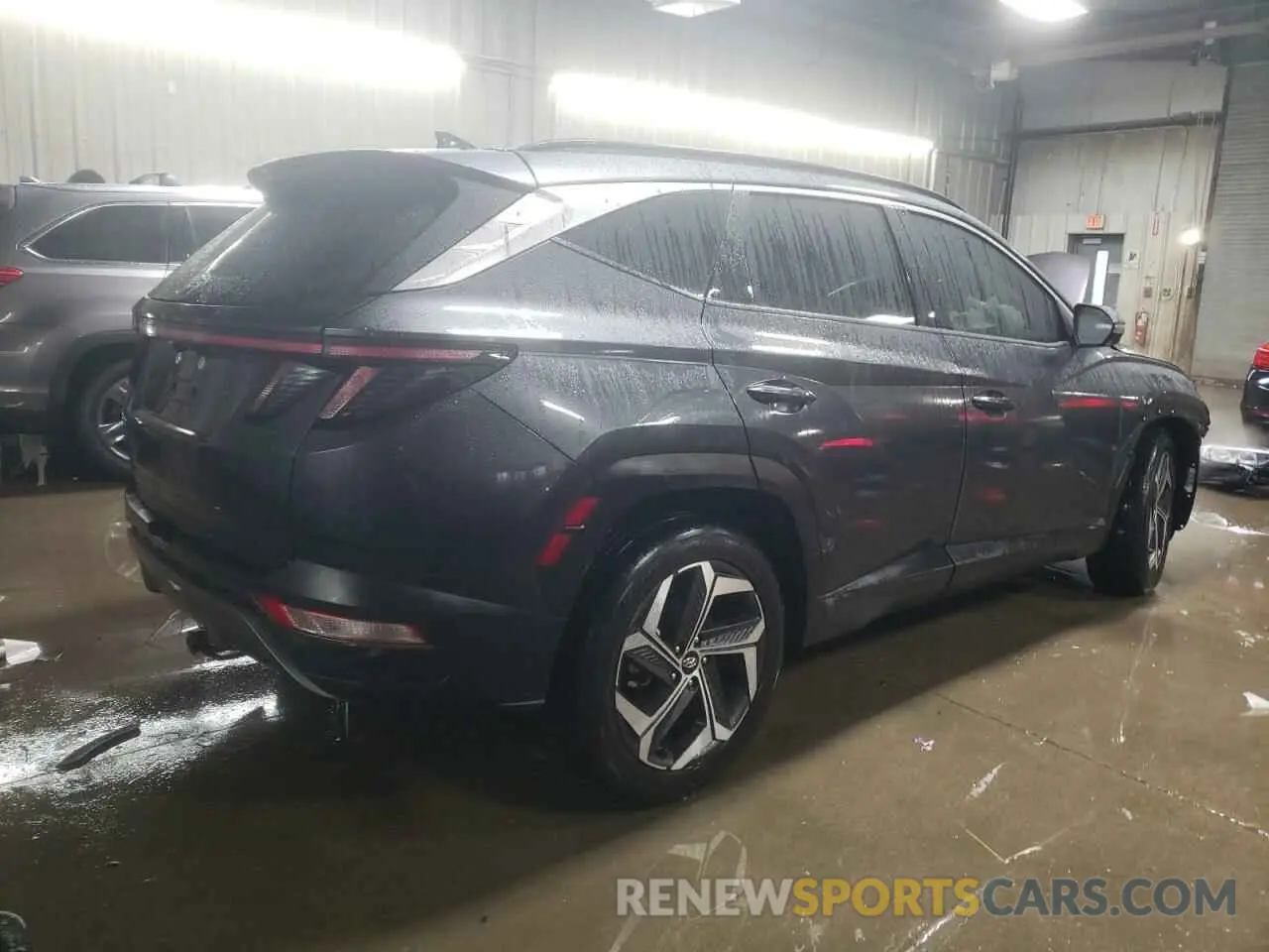 3 fotografías del automóvil dañado 5NMJE3AE3PH177346 HYUNDAI TUCSON 2023