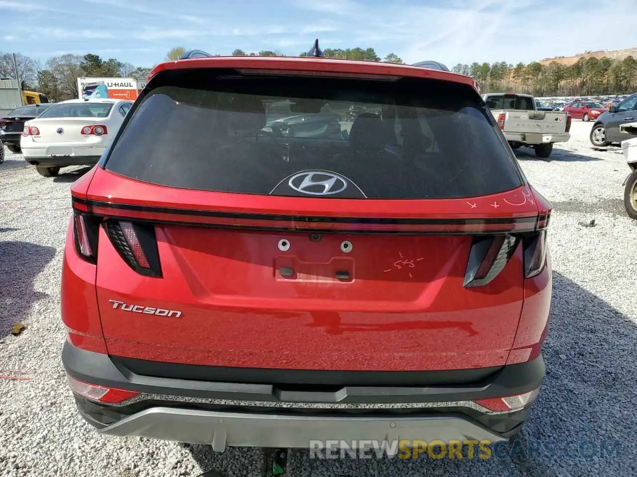 6 fotografías del automóvil dañado 5NMJE3AE4PH184015 HYUNDAI TUCSON 2023