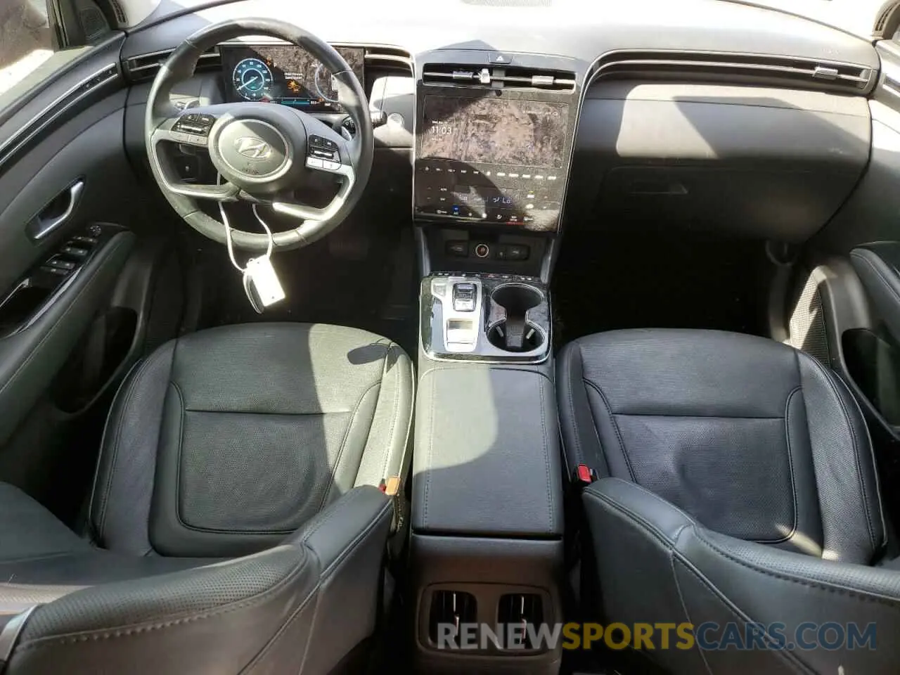 8 fotografías del automóvil dañado 5NMJE3AE4PH184015 HYUNDAI TUCSON 2023