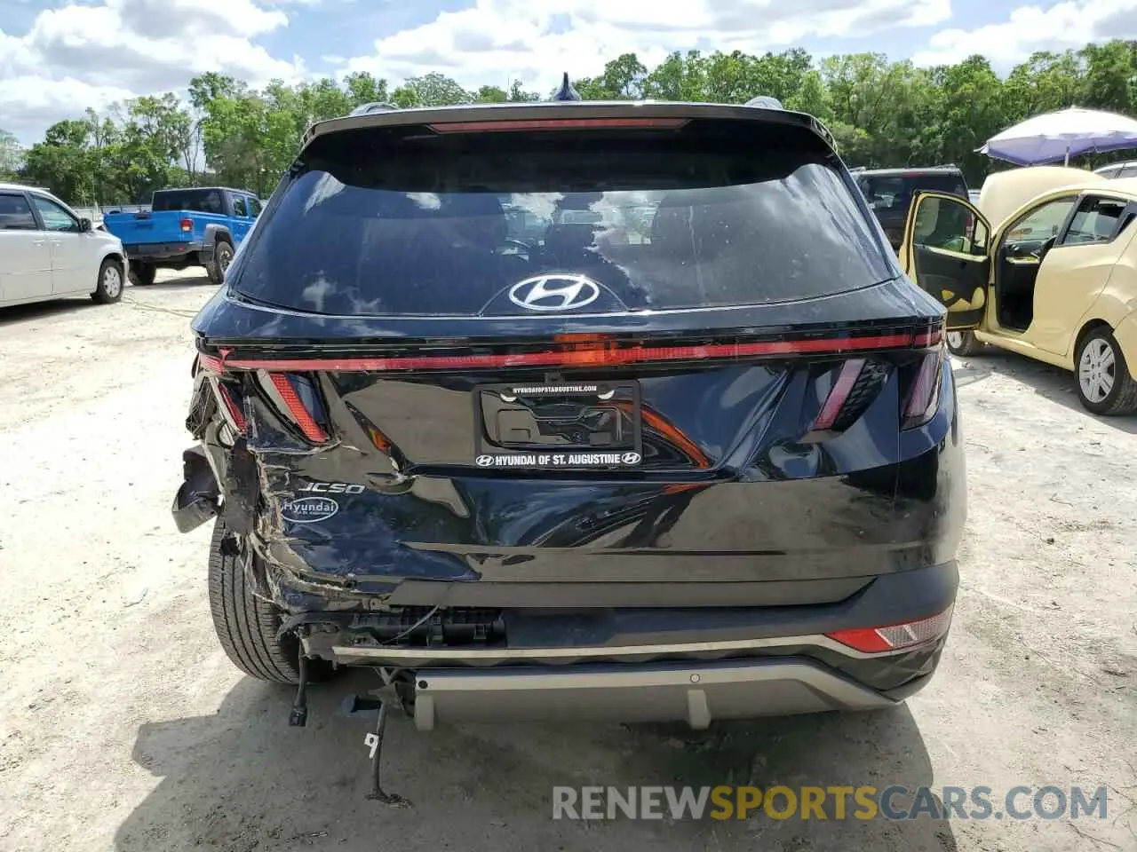 6 fotografías del automóvil dañado 5NMJE3AE5PH193578 HYUNDAI TUCSON 2023