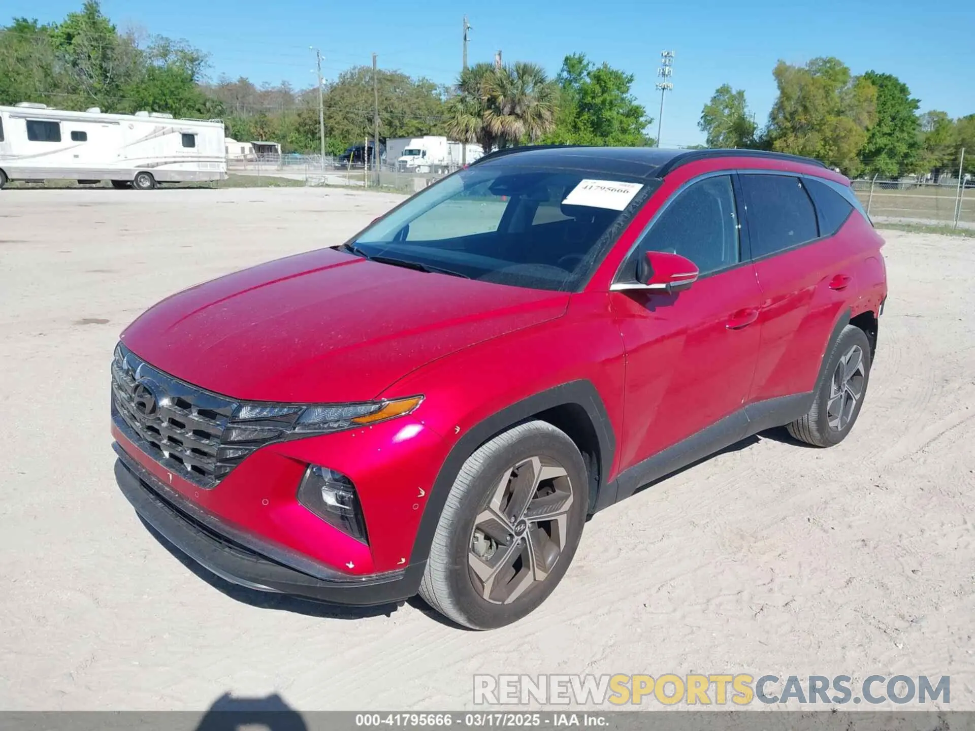2 fotografías del automóvil dañado 5NMJE3AE5PH216177 HYUNDAI TUCSON 2023