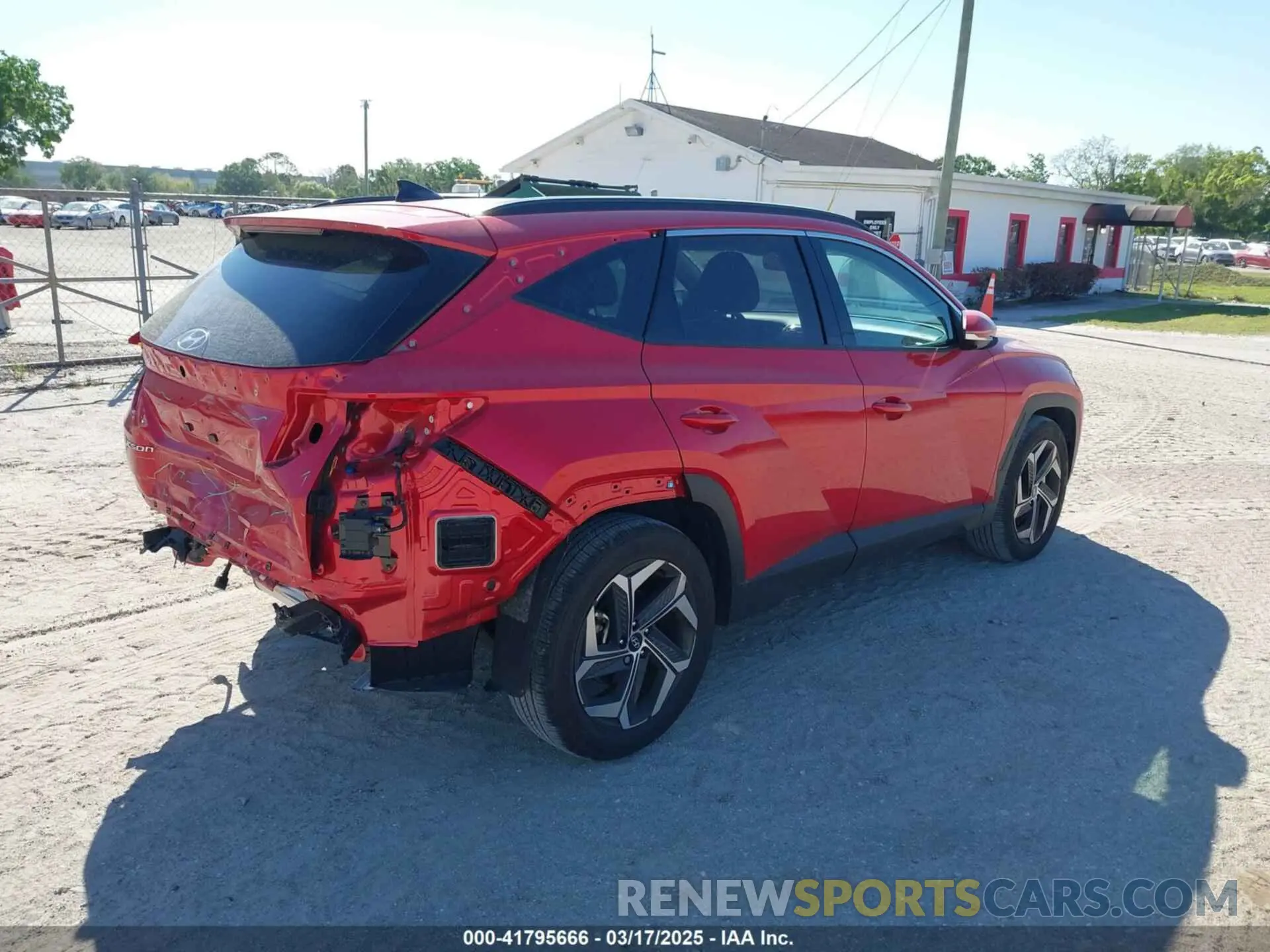 4 fotografías del automóvil dañado 5NMJE3AE5PH216177 HYUNDAI TUCSON 2023