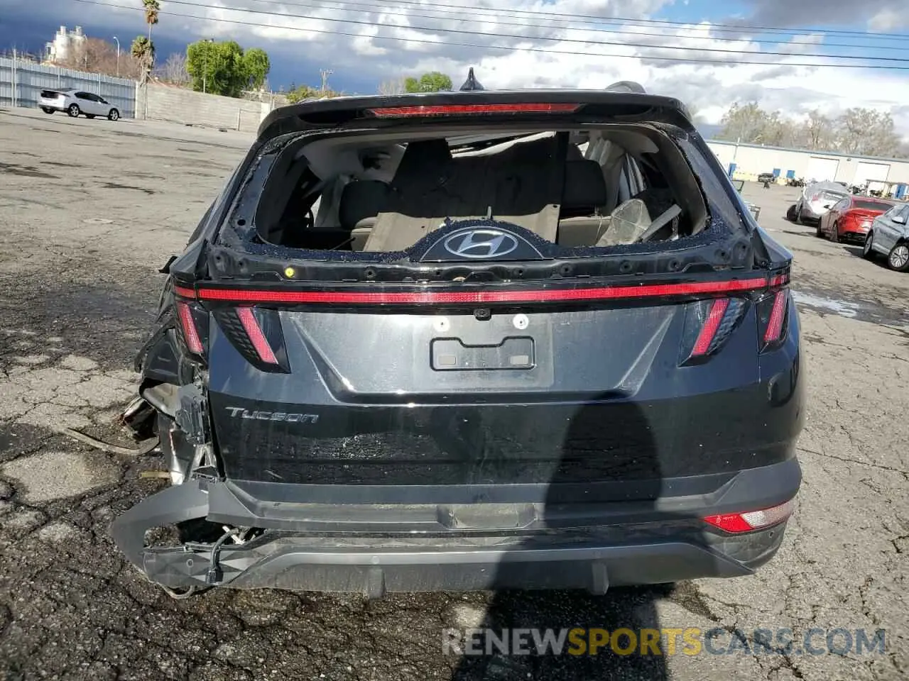 6 fotografías del automóvil dañado 5NMJE3AE5PH235313 HYUNDAI TUCSON 2023