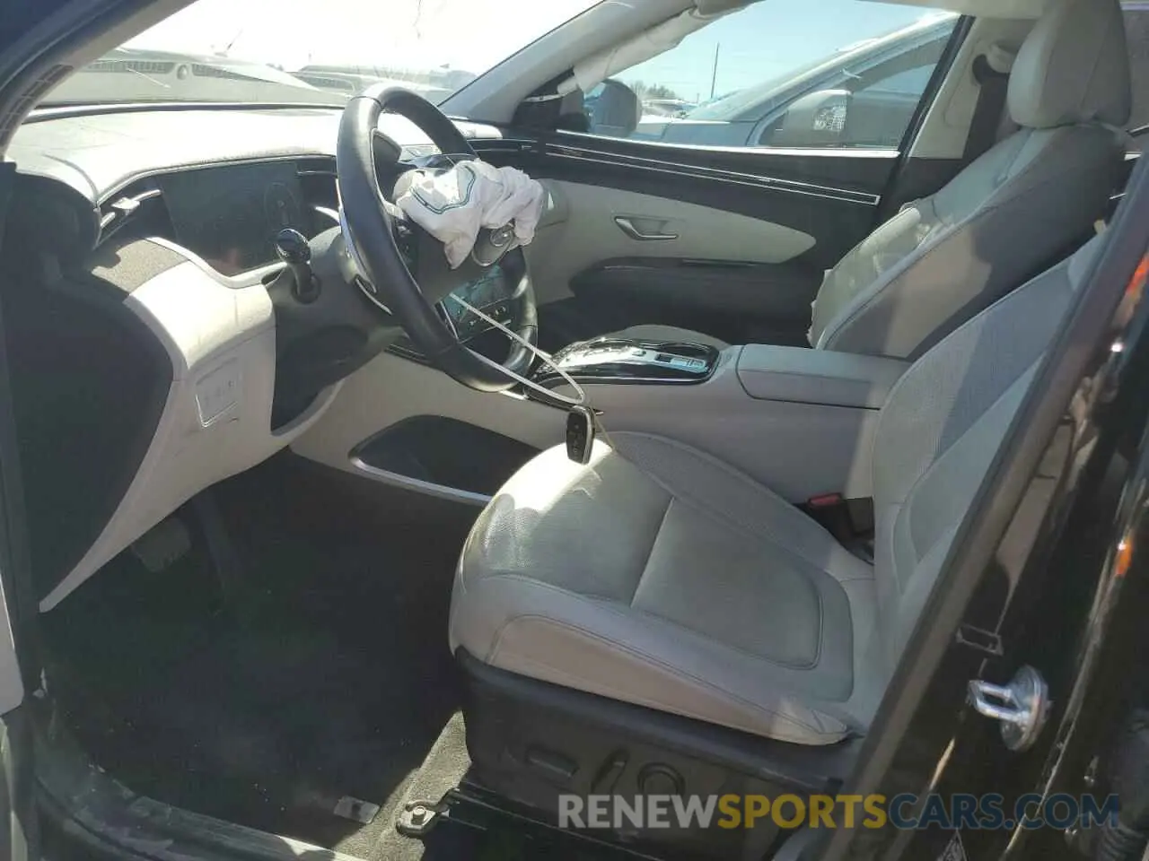 7 fotografías del automóvil dañado 5NMJE3AE9PH175892 HYUNDAI TUCSON 2023