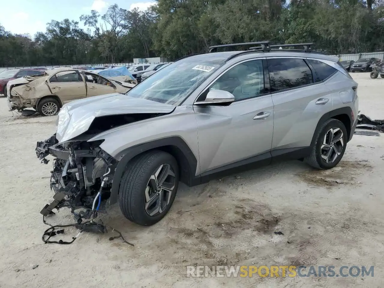 1 fotografías del automóvil dañado 5NMJE3AE9PH202816 HYUNDAI TUCSON 2023