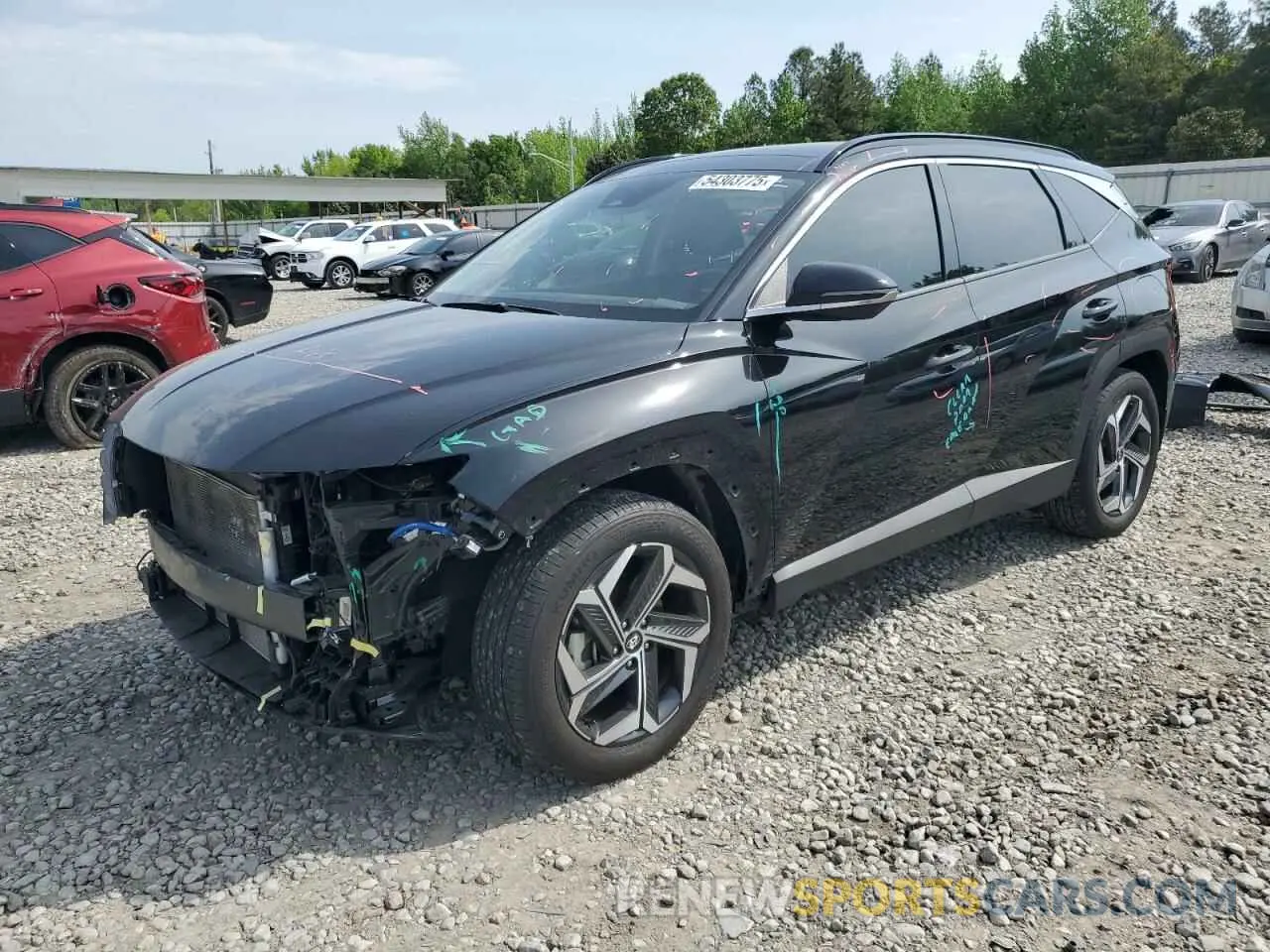 1 fotografías del automóvil dañado 5NMJE3AE9PH279105 HYUNDAI TUCSON 2023
