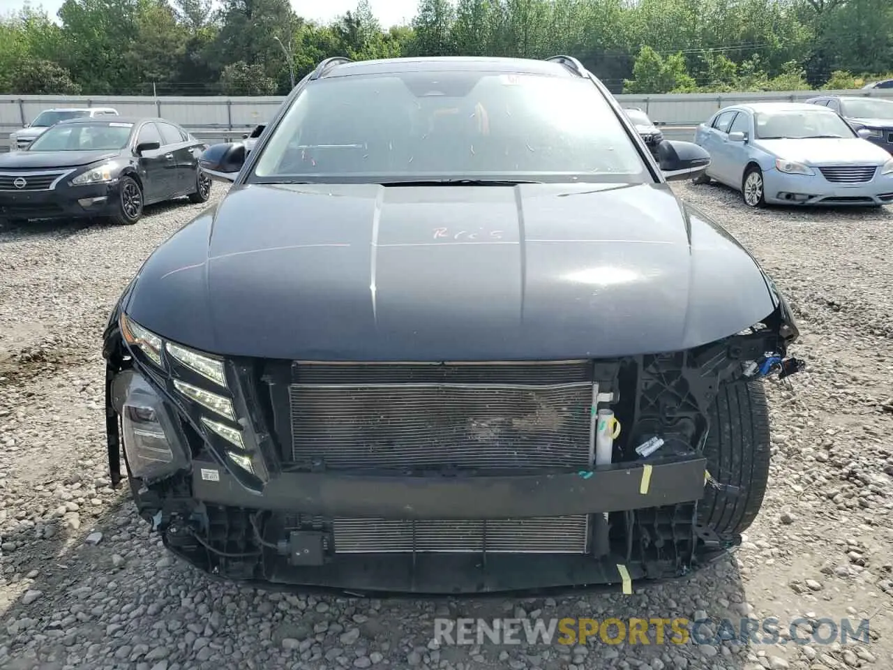 5 fotografías del automóvil dañado 5NMJE3AE9PH279105 HYUNDAI TUCSON 2023