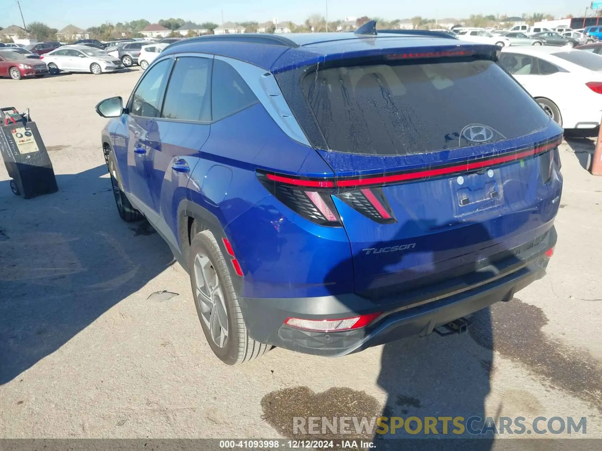 3 fotografías del automóvil dañado 5NMJECAE0PH198882 HYUNDAI TUCSON 2023