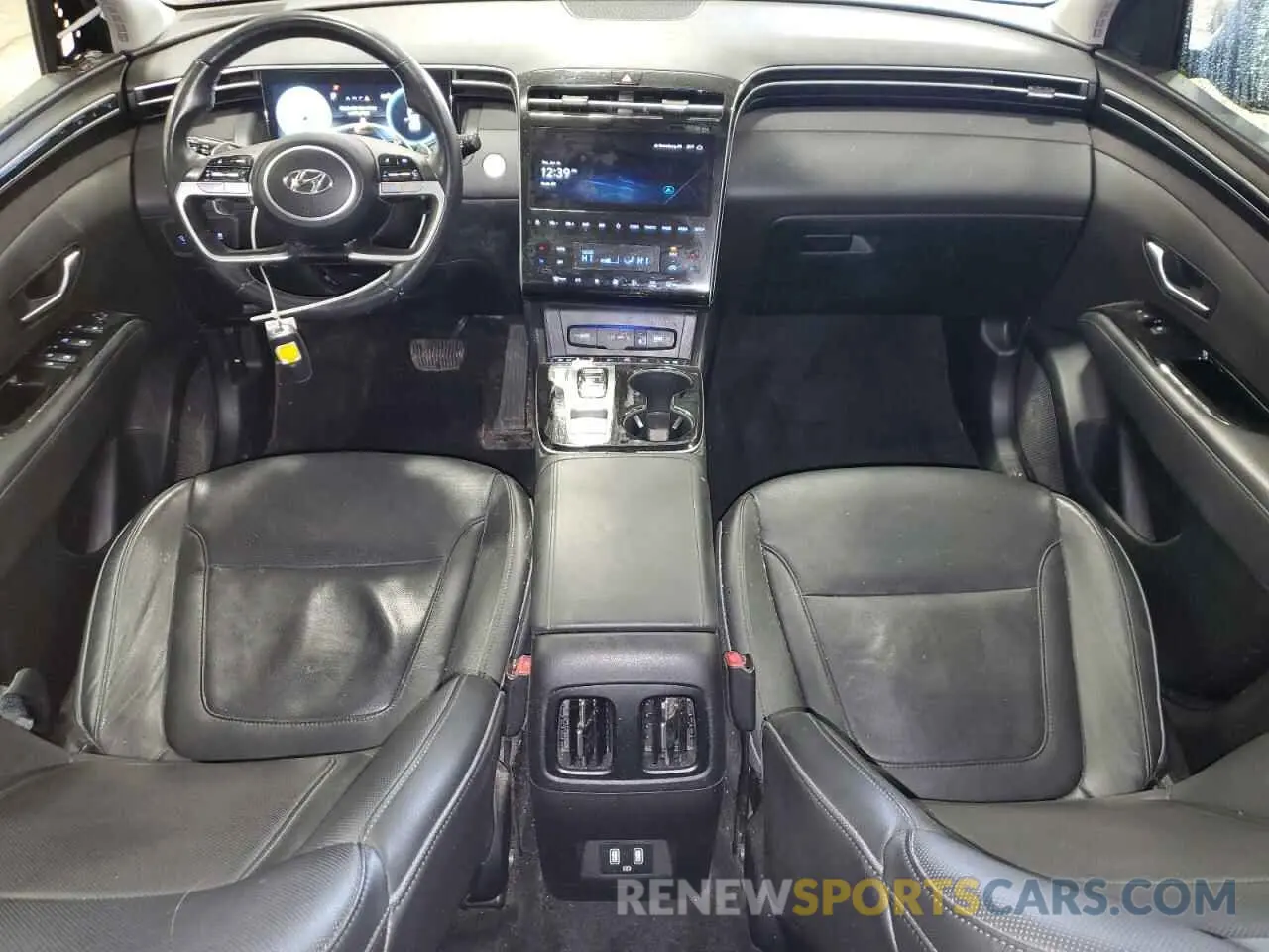 8 fotografías del automóvil dañado 5NMJECAE1PH263545 HYUNDAI TUCSON 2023