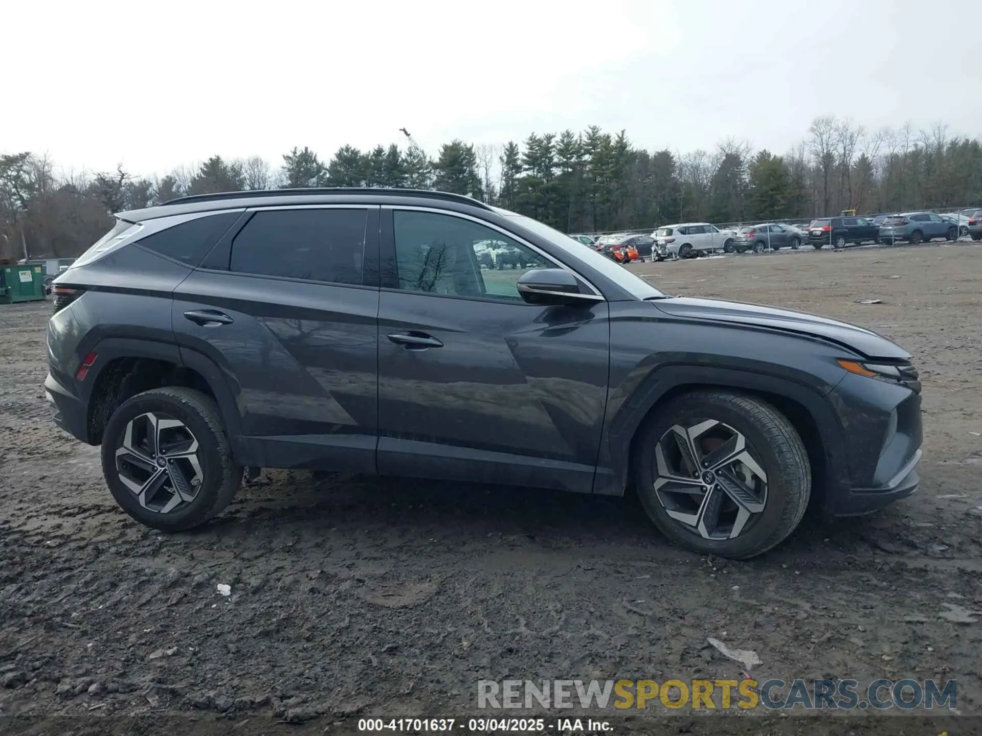 13 fotografías del automóvil dañado 5NMJECAE2PH280709 HYUNDAI TUCSON 2023